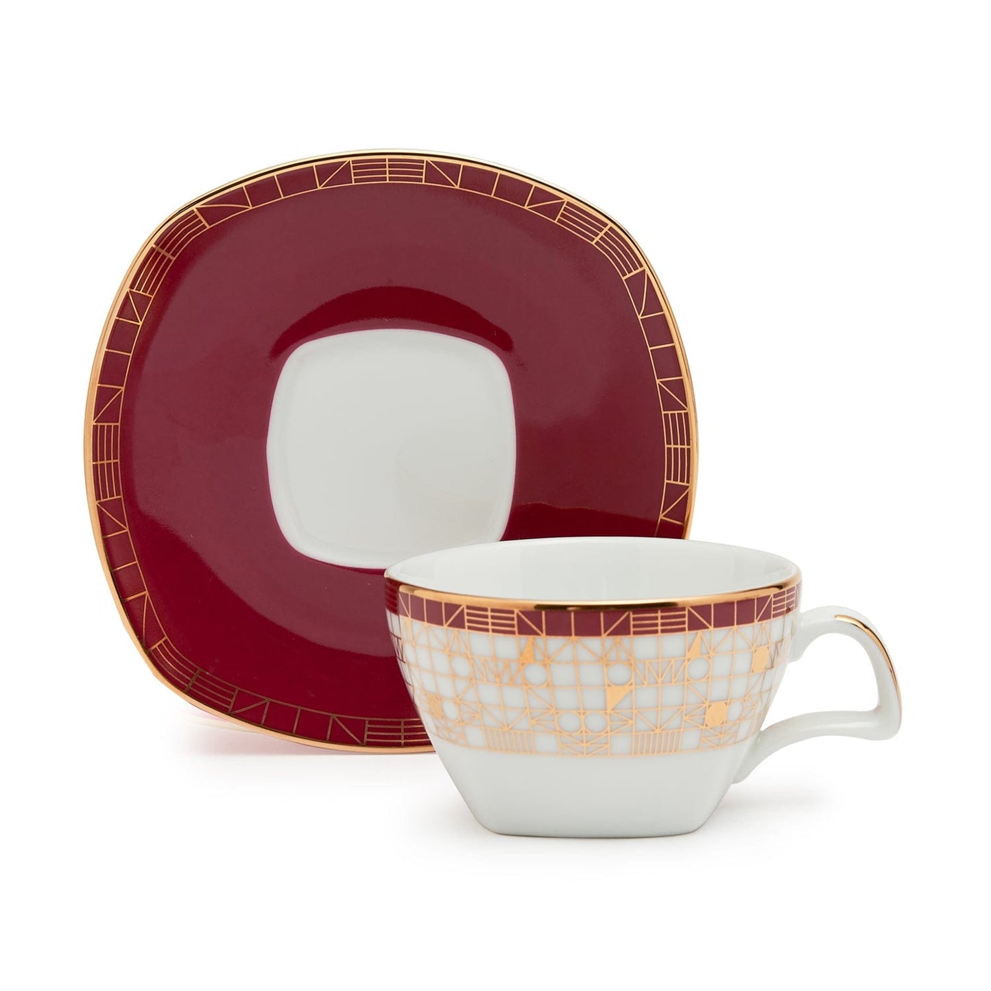 Dankotuwa Dene 6 +6 Tea Cup And Saucers