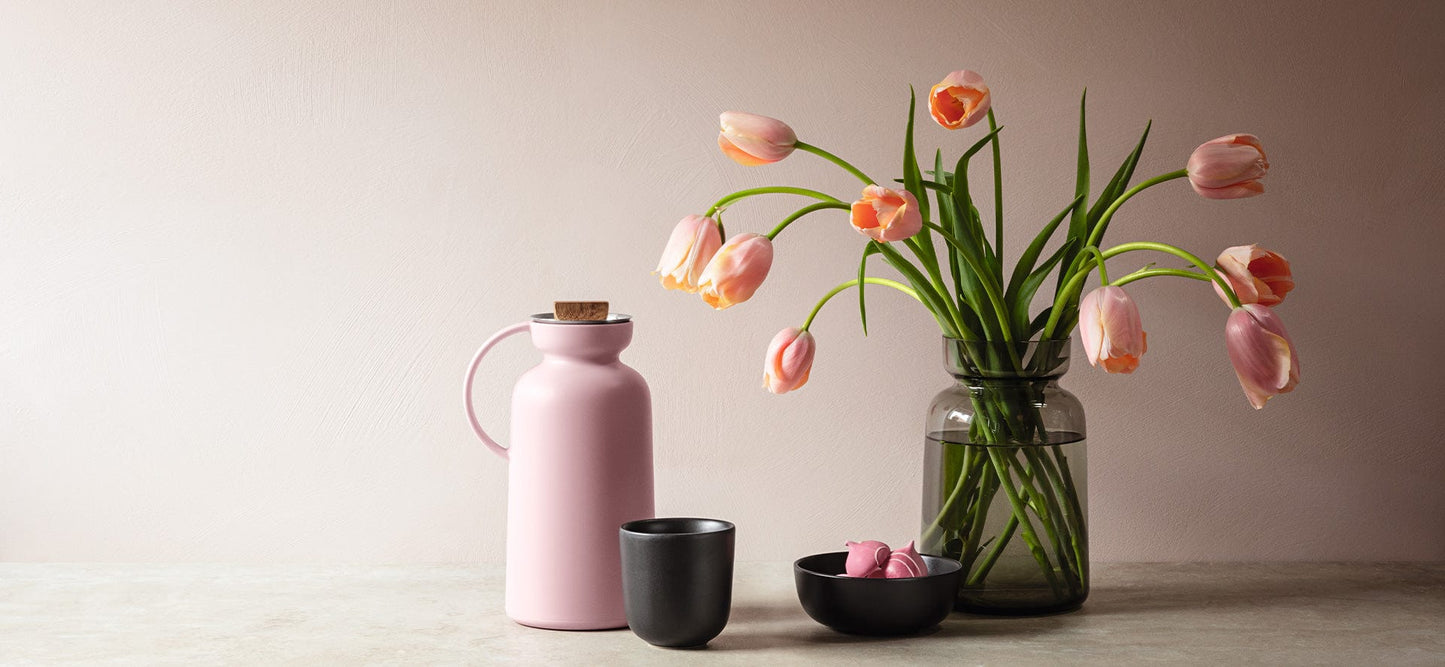 Evasolo Silhouette Vacuum Jugs Rose Quartz