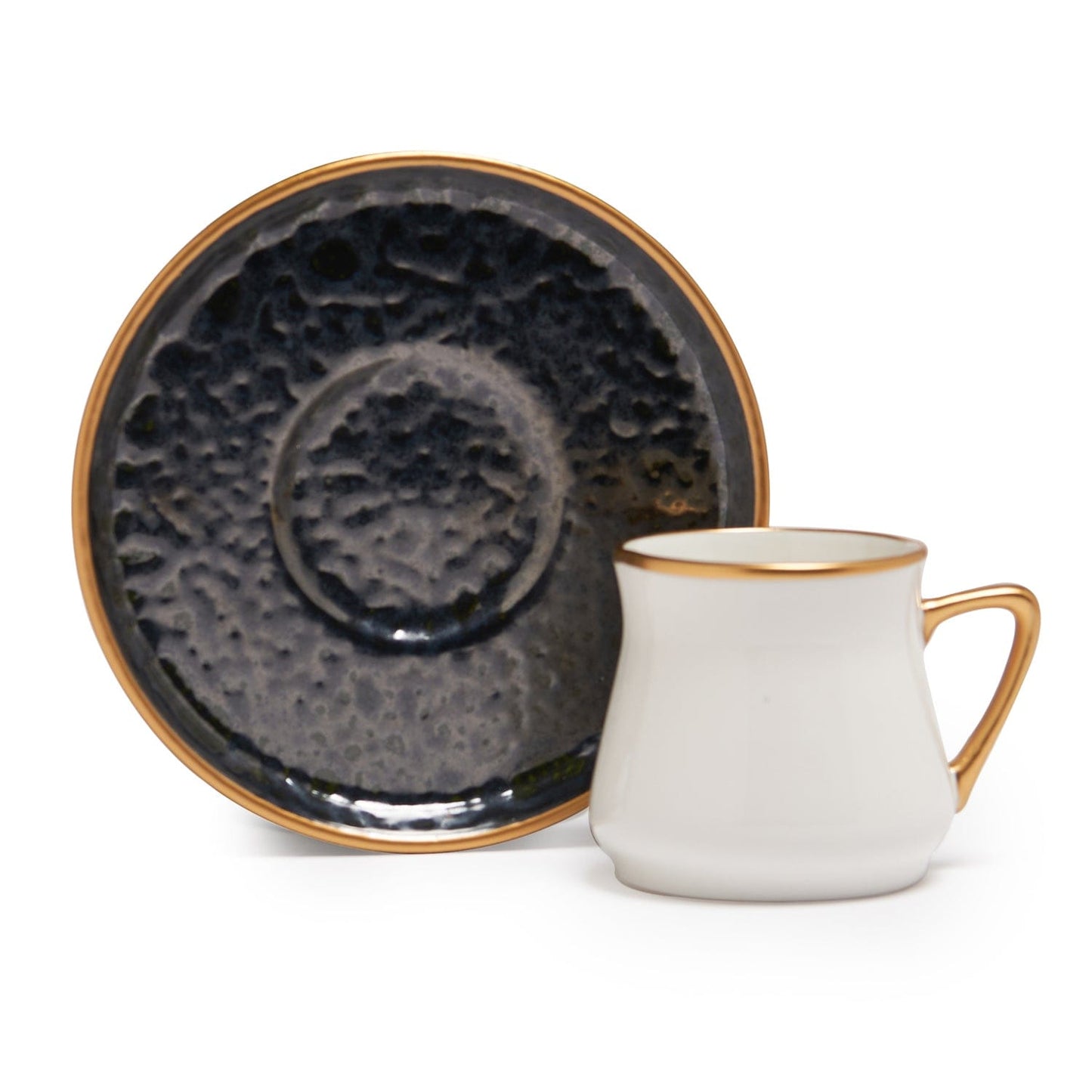 Black Pearl Coffee Cups Set Of 6 Pcs