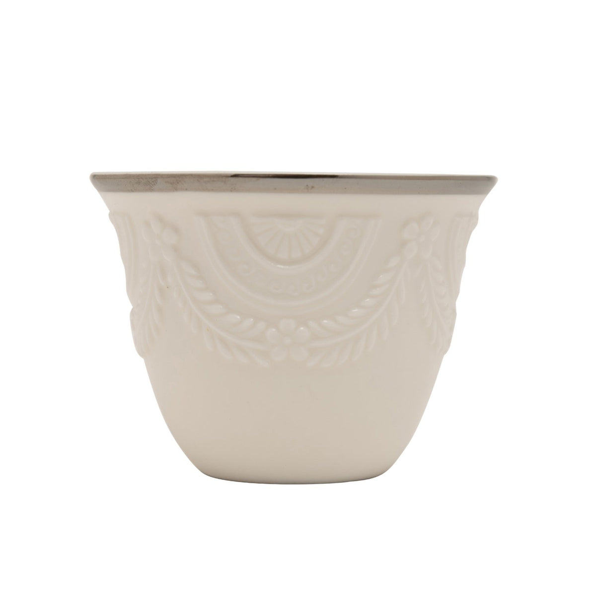 12Pc Arabic Cawa Cups Plt Line Snow Bc - Bbc094