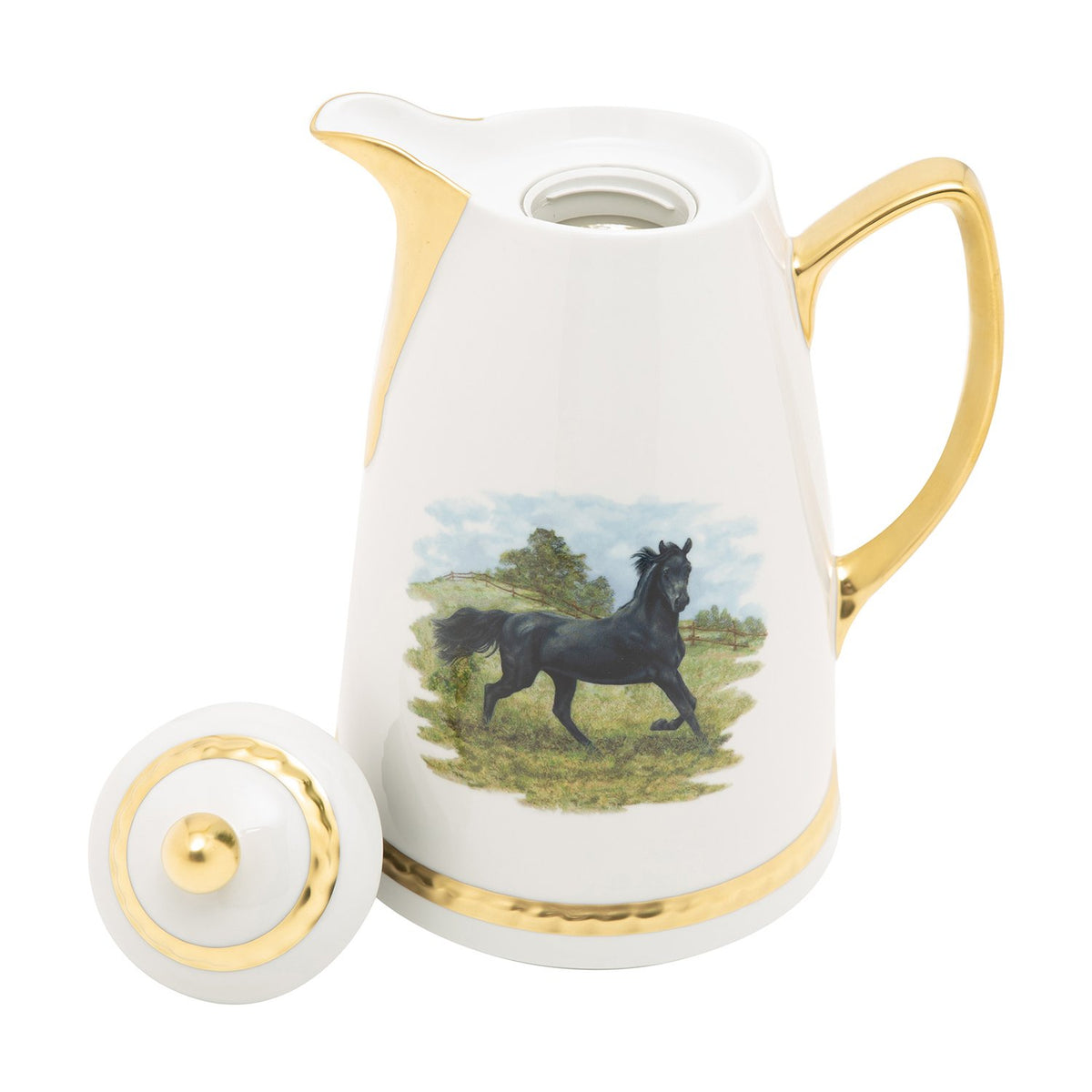 Th. Carafe Frank 1L Horse/Gold Shiny - 50522.423