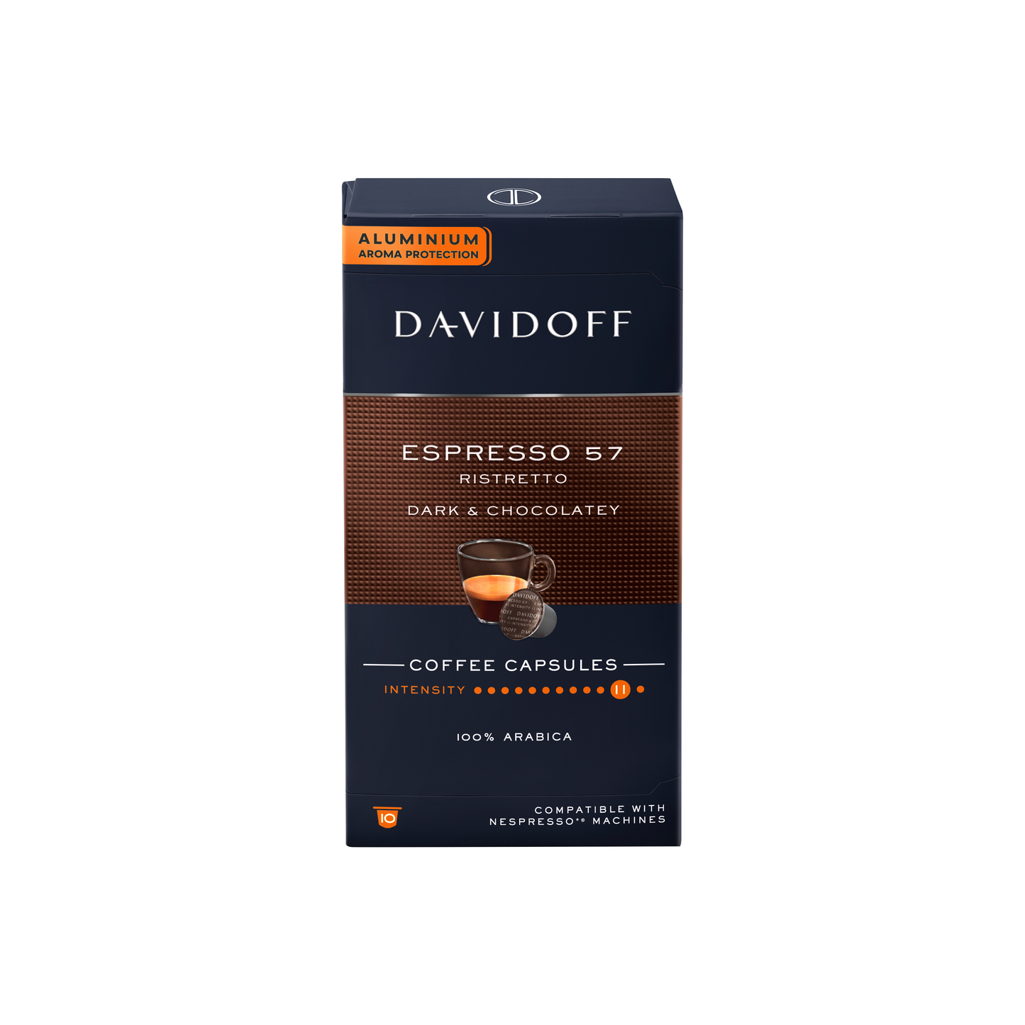 Davidoff Capsules Espresso 57 55Gm X 10