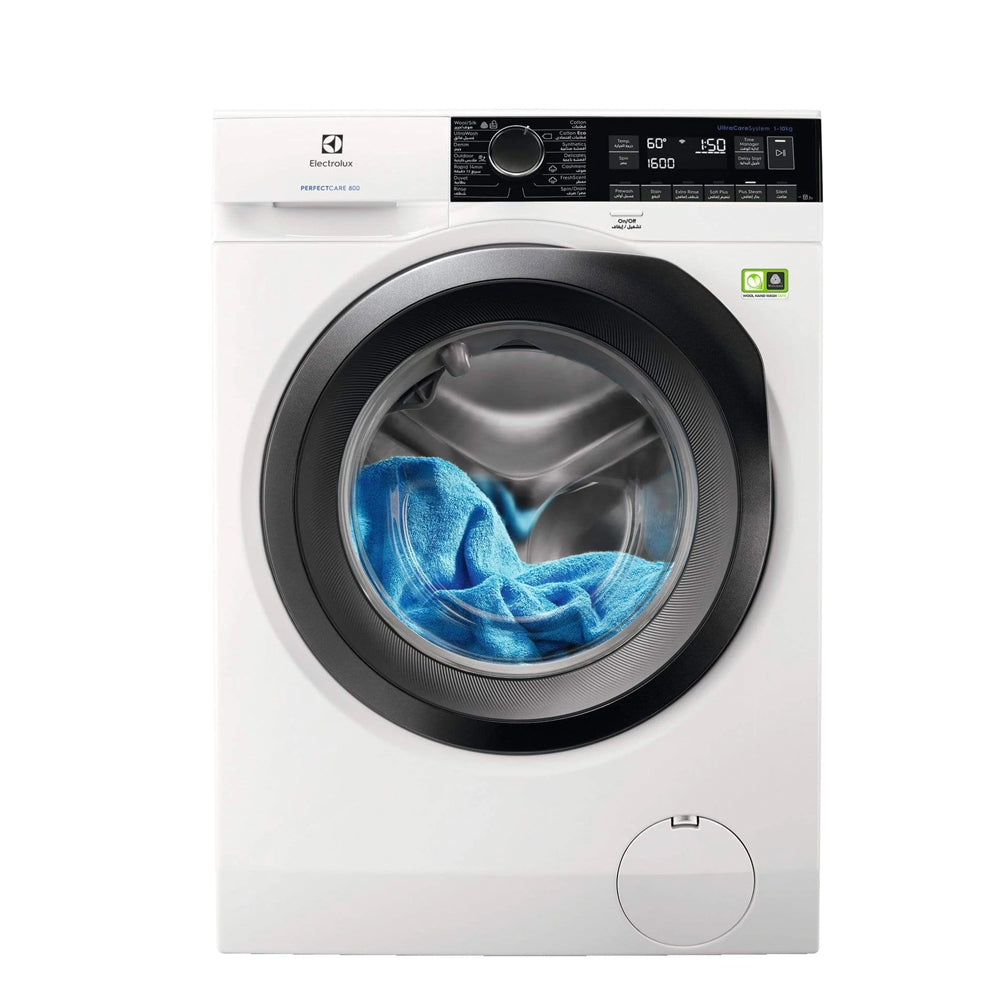 Electrolux 10 Kg Front Load Washer1600 Rpmwhite - Ew8F2166Ma (Madse In Italy)