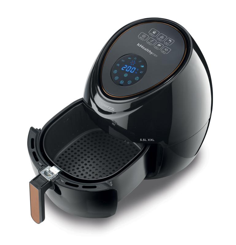 Kenwood 1800W Digital Air Fryer Xxl 5.5L, 2.4Kg, Black Hfp50.000Bk