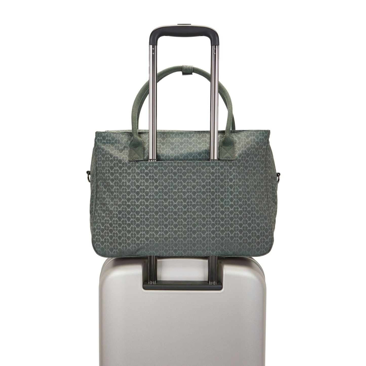 Kipling-Superworker-Working Bag (With Removable Shoulderstrap)-Sign Green Embosse-I4718-F6C