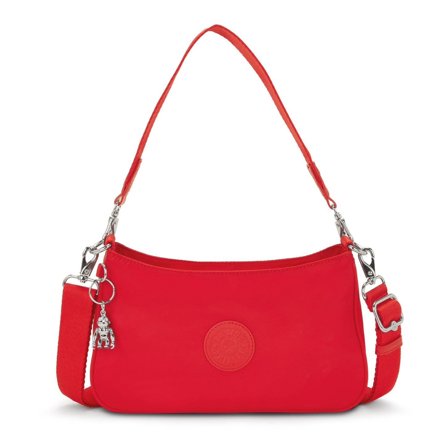 Kipling-Lauri-Small Shoulderbag (With Two Detatchable Strap)-Party Pink Paka-I7608-1Nk