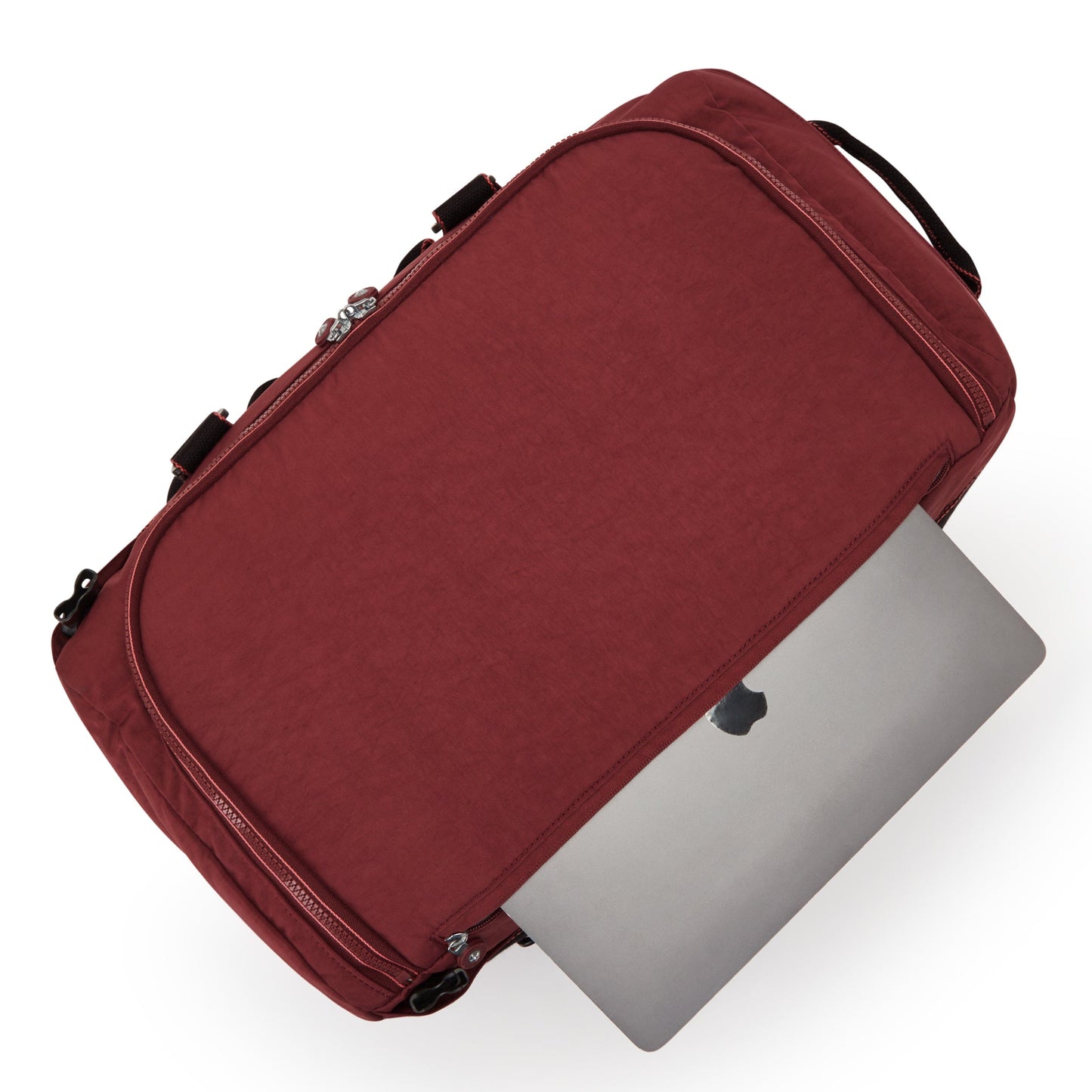 Kipling-Jonis S-Small Weekender (Convertable To Backpack)-Flaring Rust-I7712-A1N