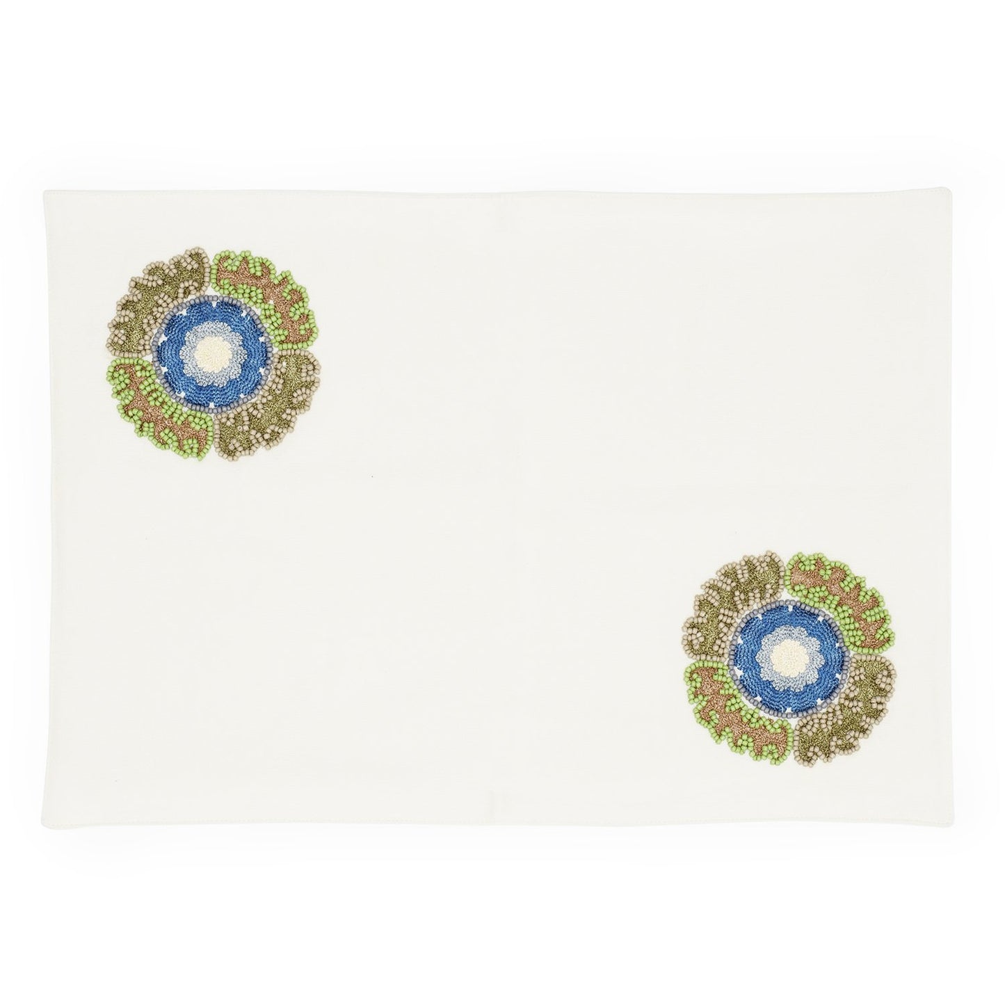 ARVIND RECT SHAPE EMB PLACEMAT 48X33 - PM183001