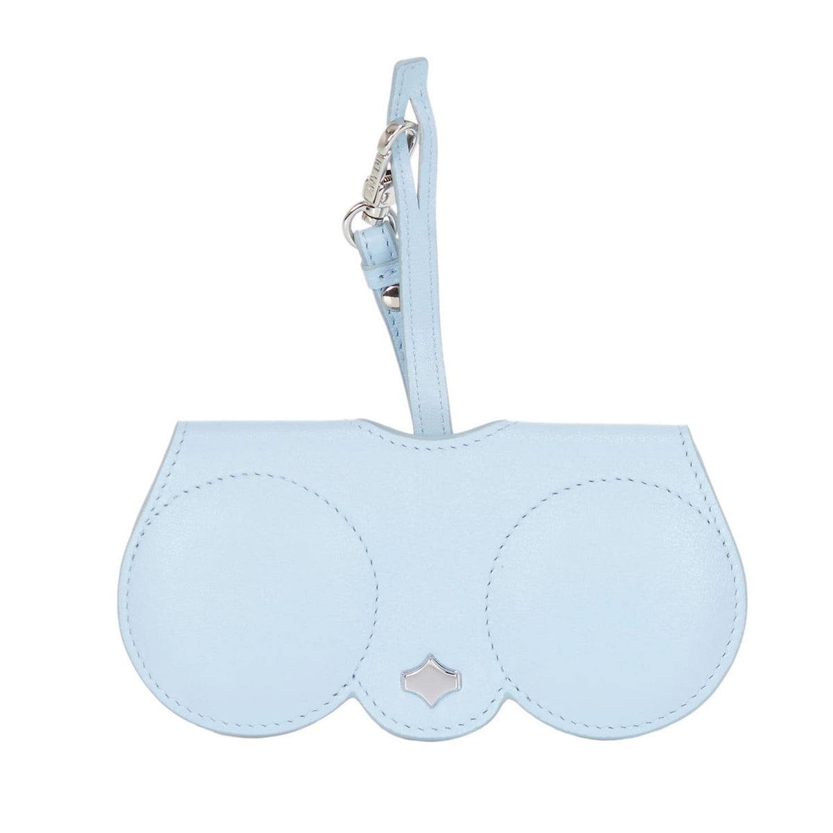 Any Di Cowhide Leather Sunglasses Cover - Ice Blue - SP101602-IB - Jashanmal Home