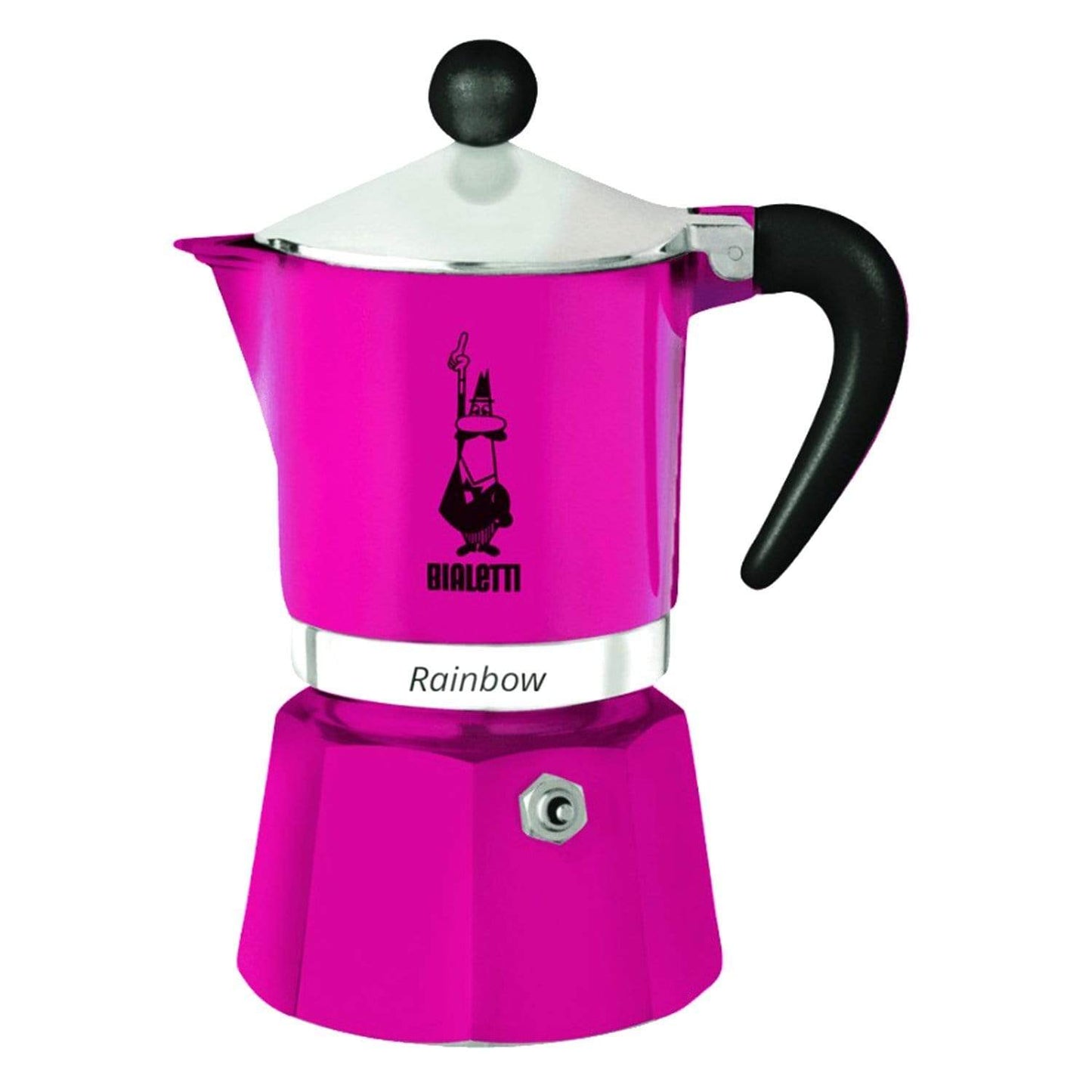 Bialetti Rainbow Coffee Maker - Fuchsia - 5011 - Jashanmal Home