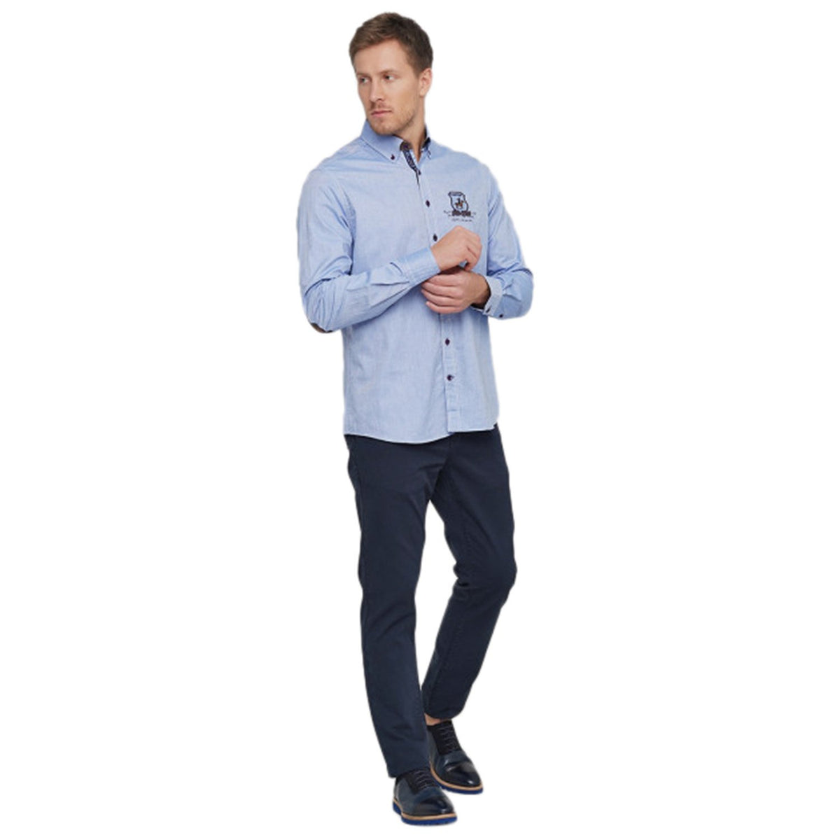Campione Blackout Shirt - Blue - 2707233 83100