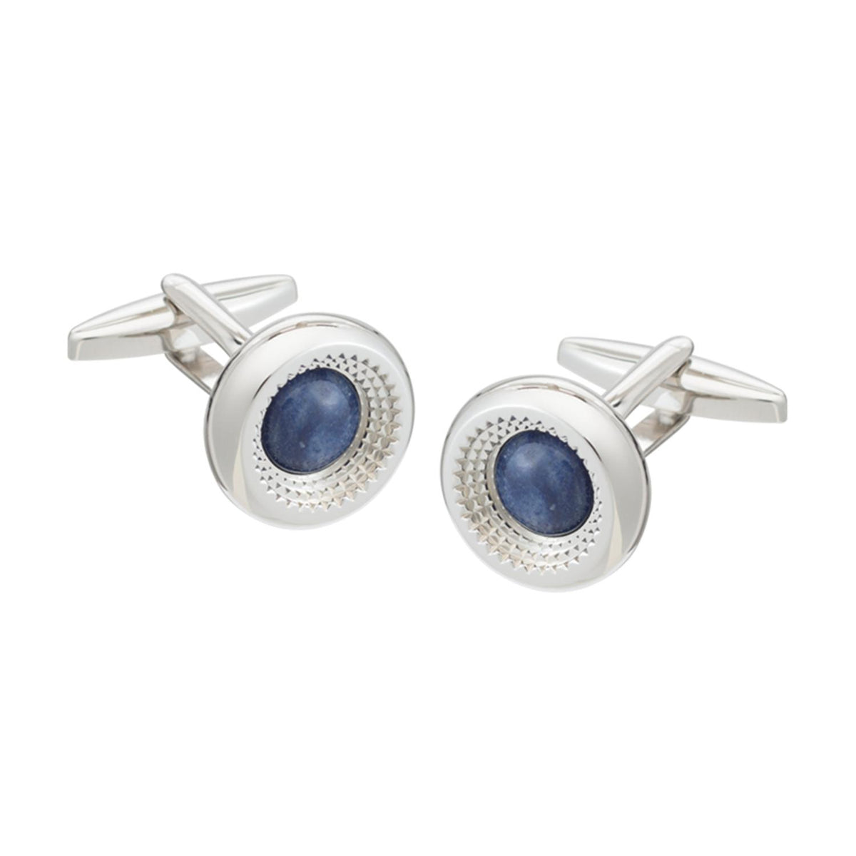 Elizabeth Parker Rib In Adverturine Cufflinks - Aepcl2850 Na