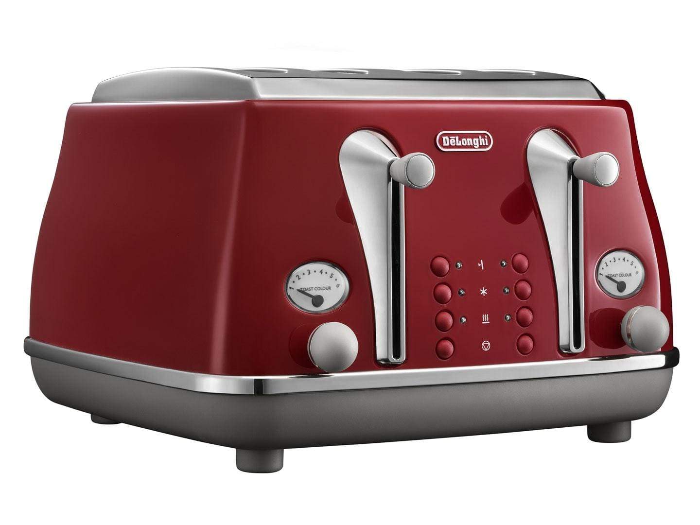 Delonghi Icona Capitals 4-Slice Toaster, Ctoc4003.R