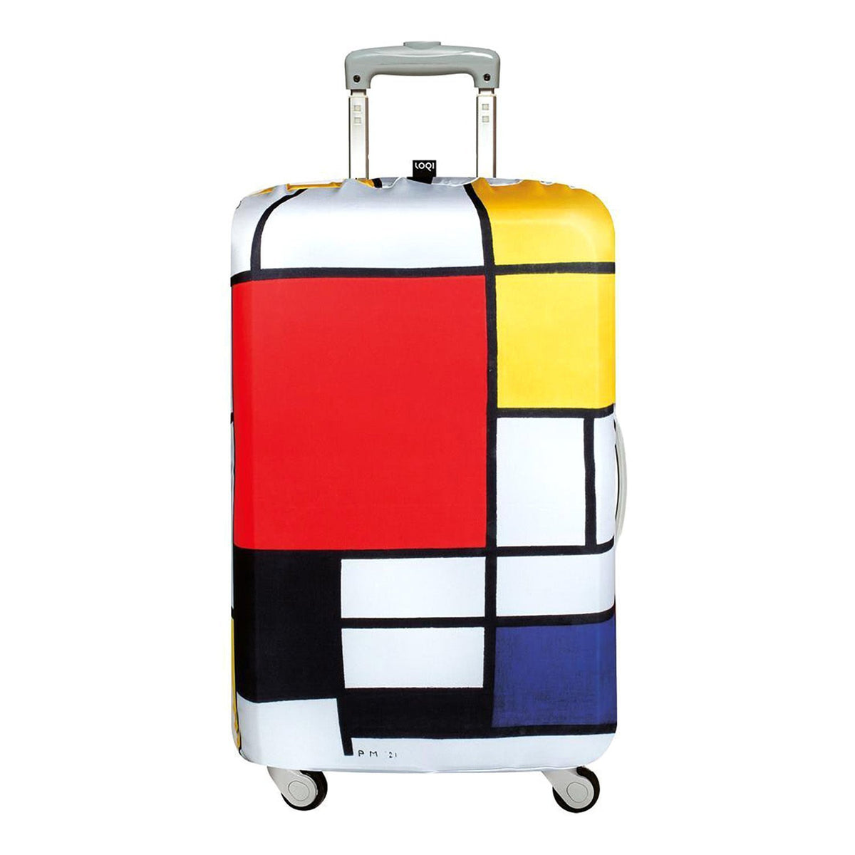 Loqi Museum Piet Mondrian Composition Luggage Cover - LM.PM.CO