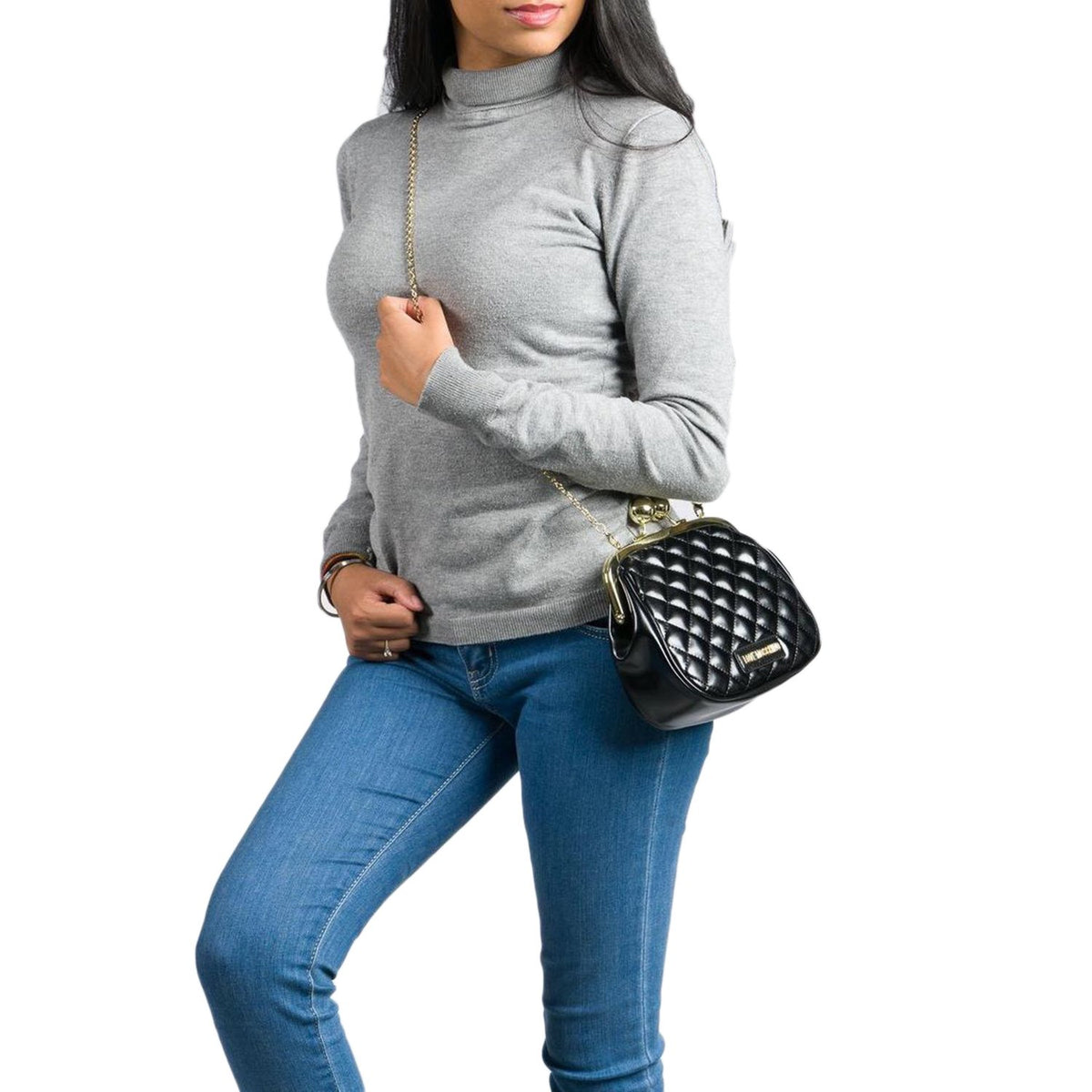 Love Moschino Crossbody Bag - Nero - Jc4250Pp08Ka0000 Osz