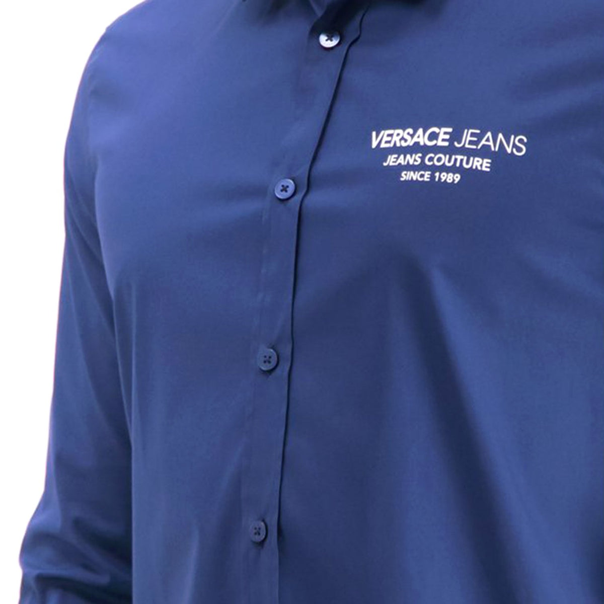 Versace Couture Shirt - Navy Blue - Gtb6S0 221