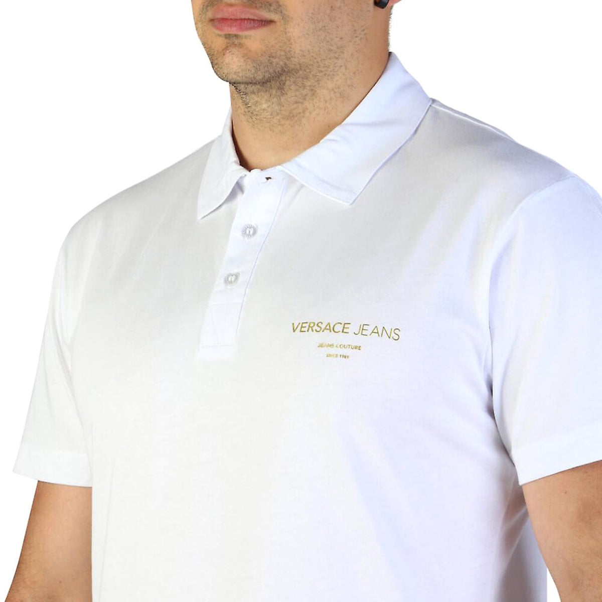 Versace Polo T-Shirt - White - Gtb7P7 003