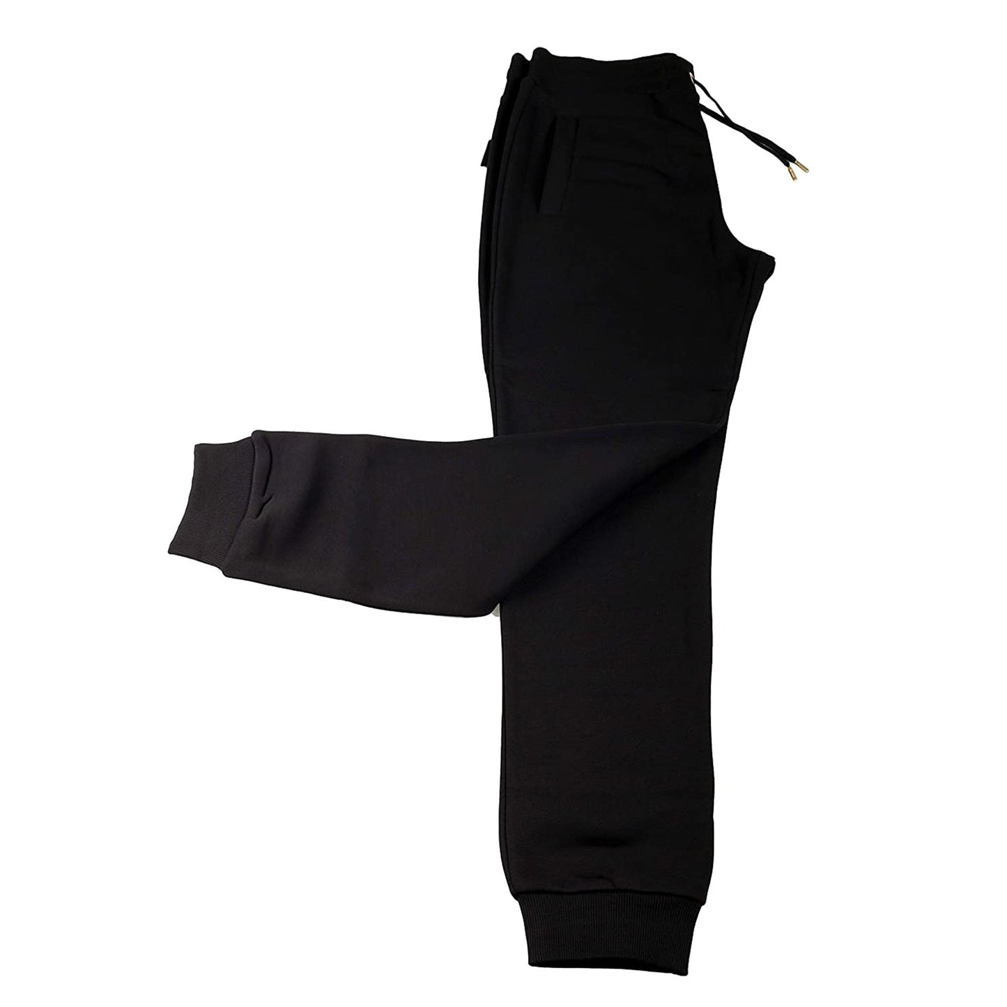 Versace Couture Cuffs Logo Sweatpants - Black - A2Gub1T130282806 806
