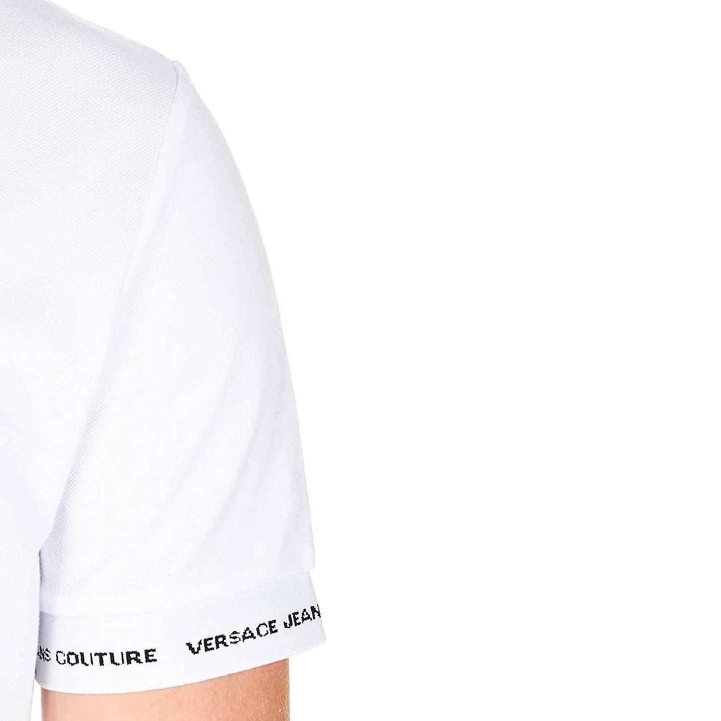 Versace Autumn Winter 19 Polo T-Shirt - White - B3Gub72136571003 3