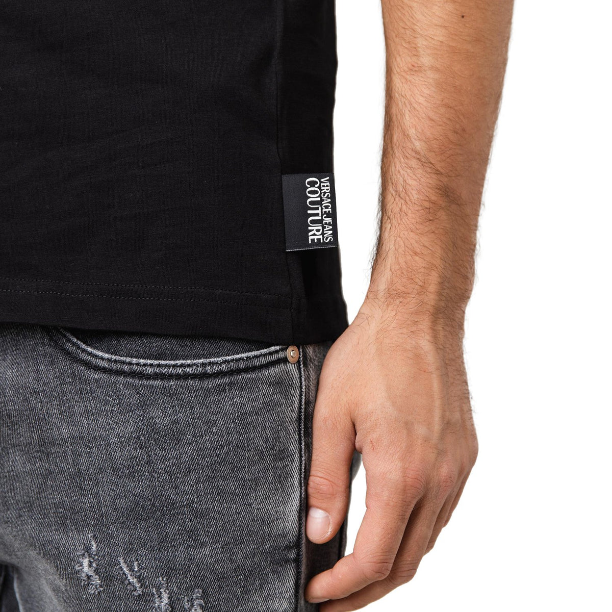 Versace Couture Regular Fit T-Shirt - Black - B3Gub7Ta30283899 899