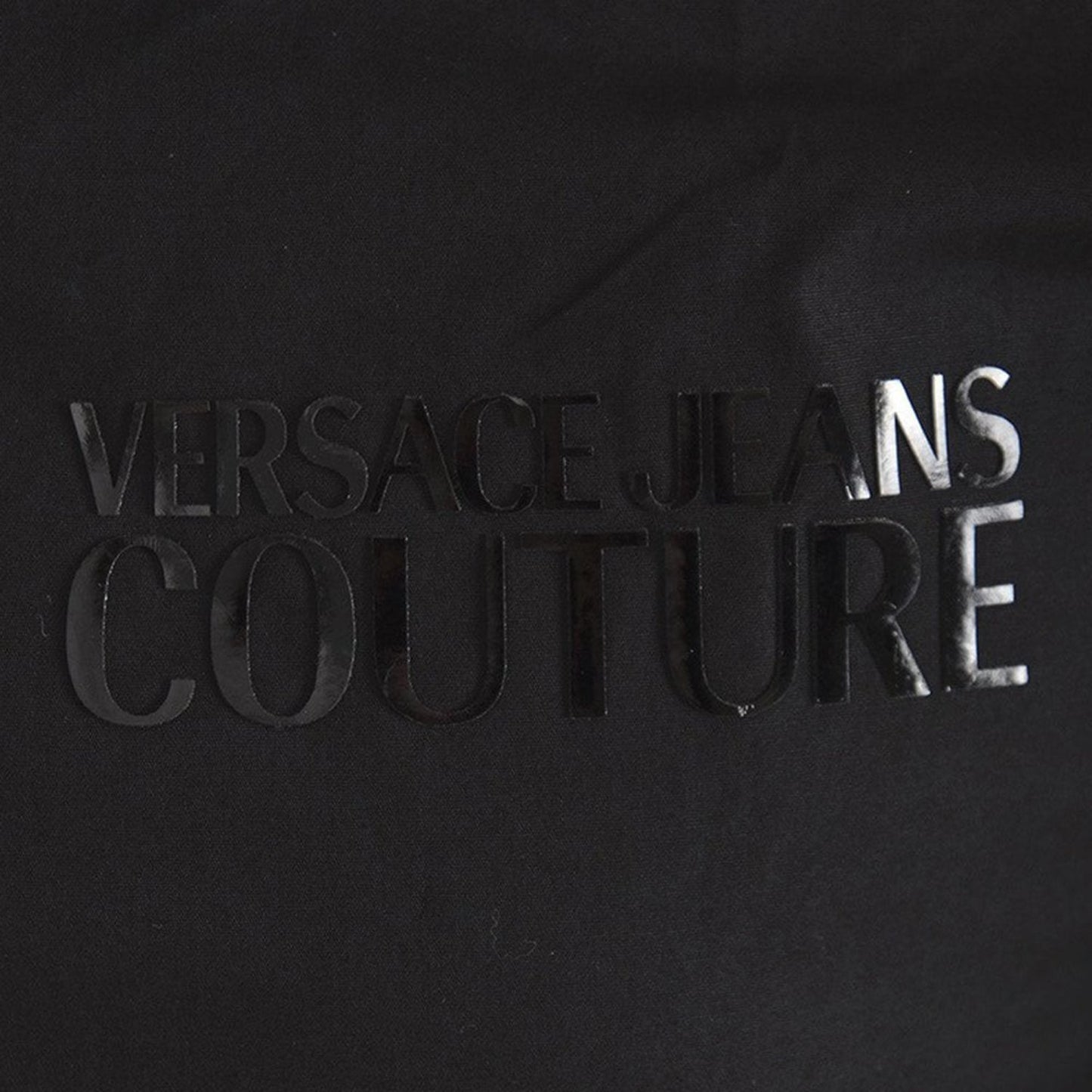 Versace Glossy Logo Shirt - Black - B1Gub6S030205899 899