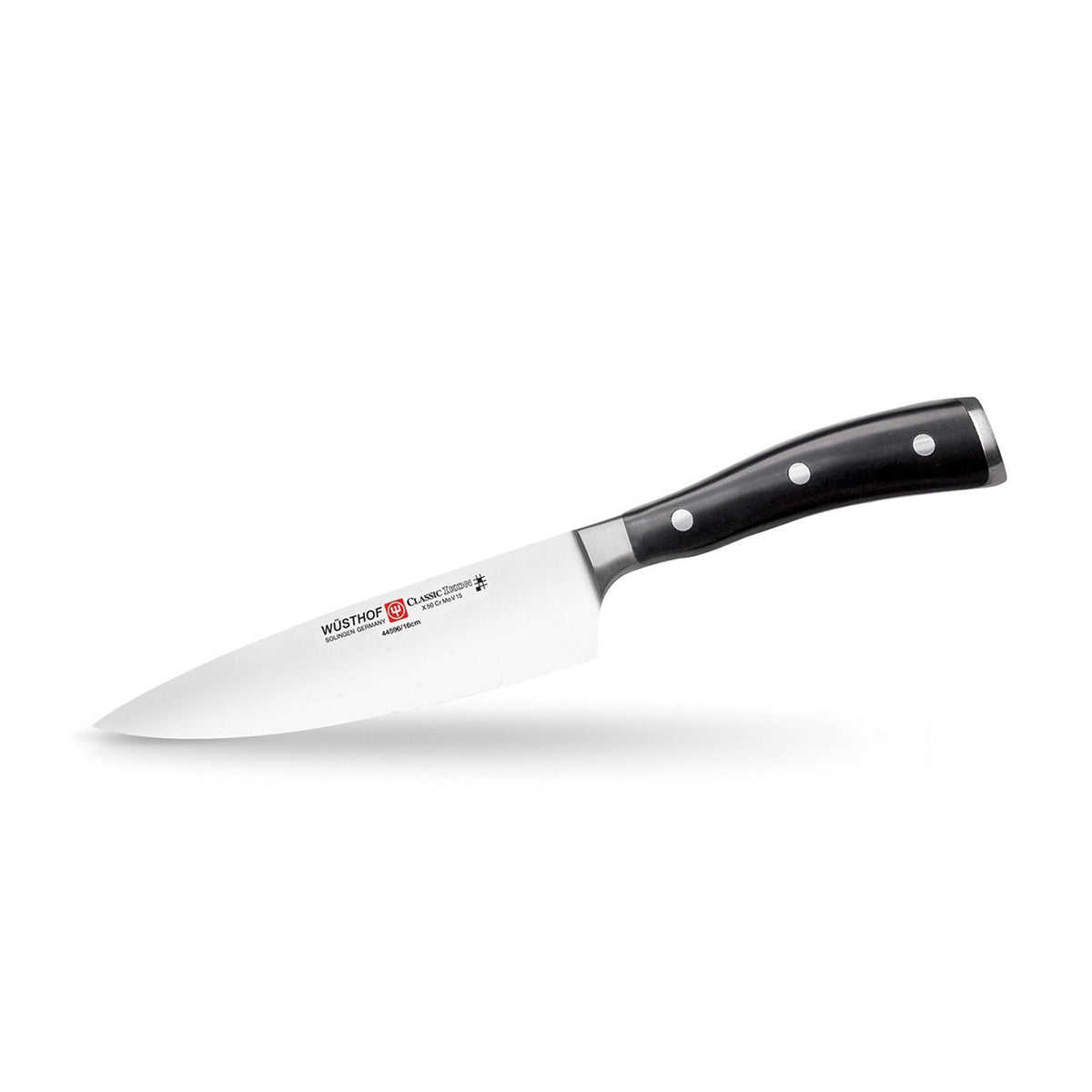 Ed. Wusthof Classic Ikon Cooks Knife - Black and Silver, 6 inch - 984893