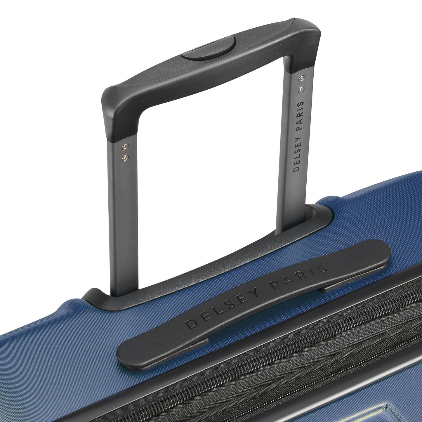 Delsey Paris Depart Hard 71cm Hardcase Expandable 4 Wheel Check-in Luggage Trolley Case Navy Blue - 00314582022 X9