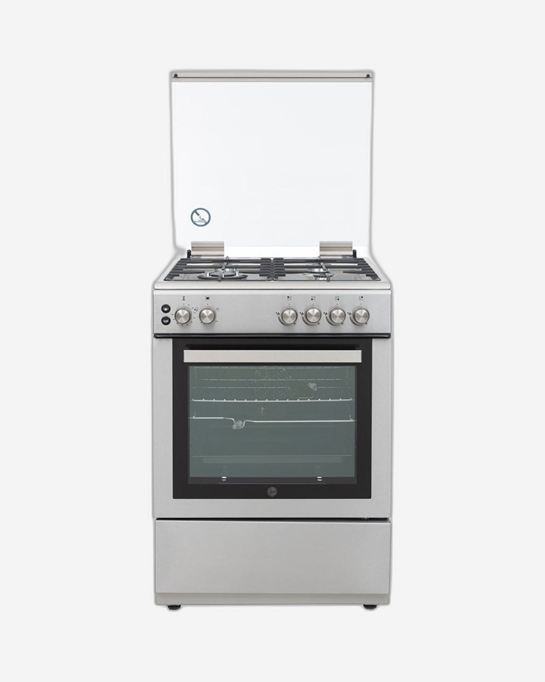 Hoover 4B Full Gas Cooker SS 60X60
