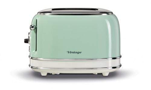ARIETE VINTAGE 2- SLICE TOASTER GREEN 0155/14