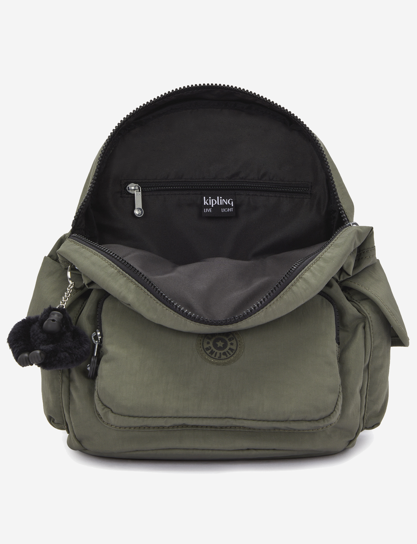 KIPLING City Pack S Green Moss Small backpack 15635-88D