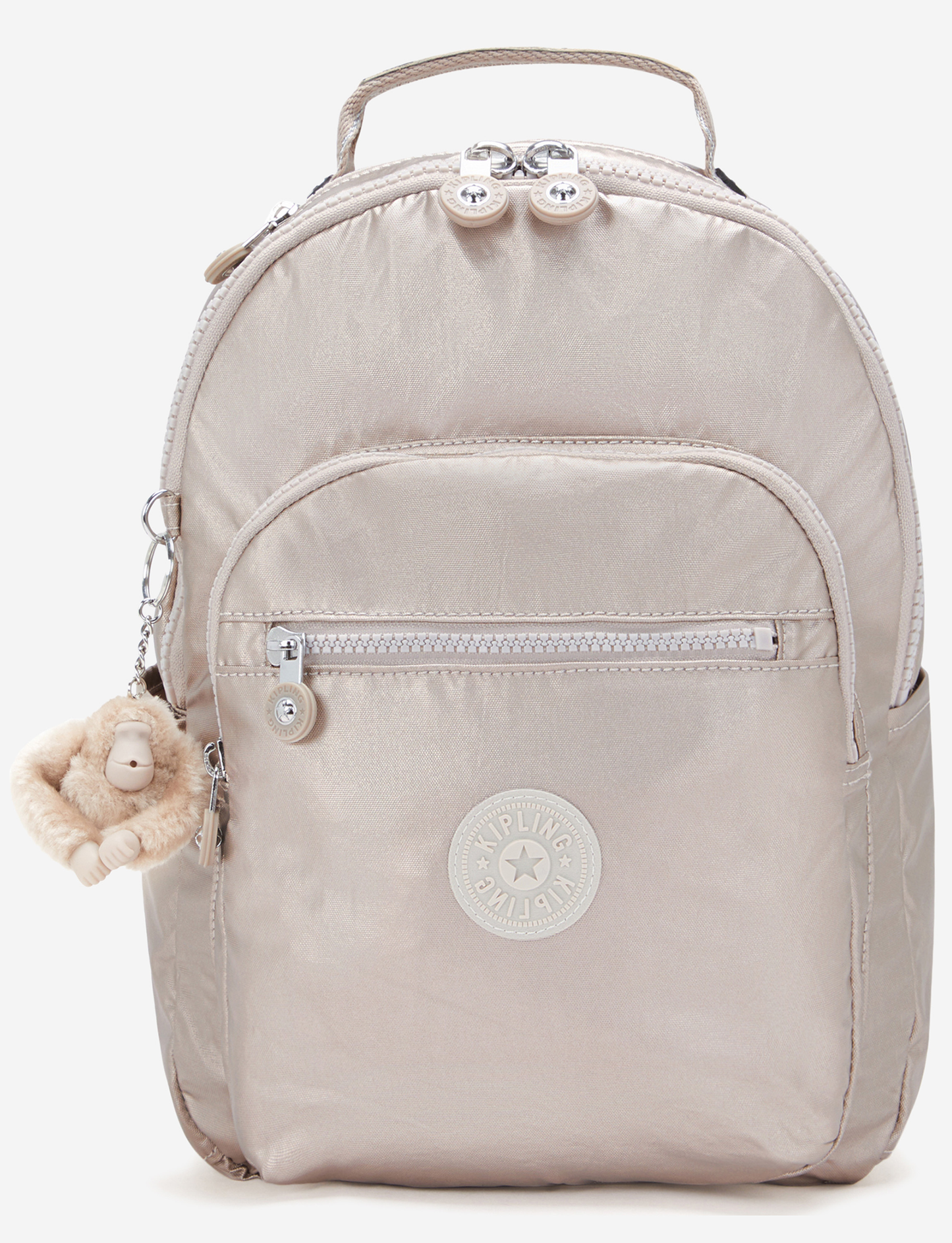 KIPLING Seoul S Metallic Glow Small backpack (with tablet compartment) I3789-48I