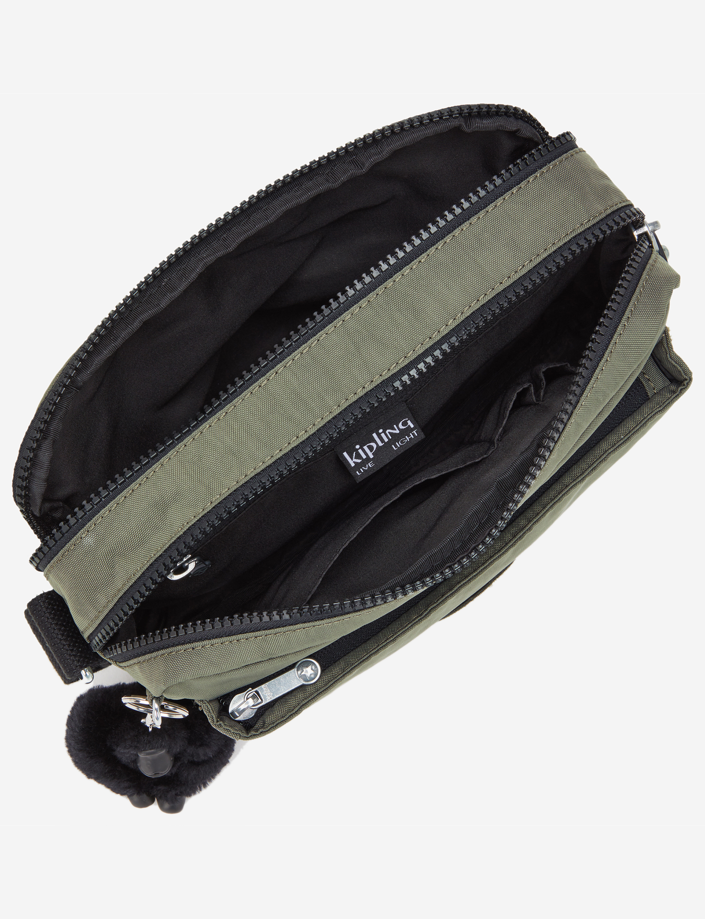 KIPLING Abanu M Green Moss Medium crossbody I7076-88D