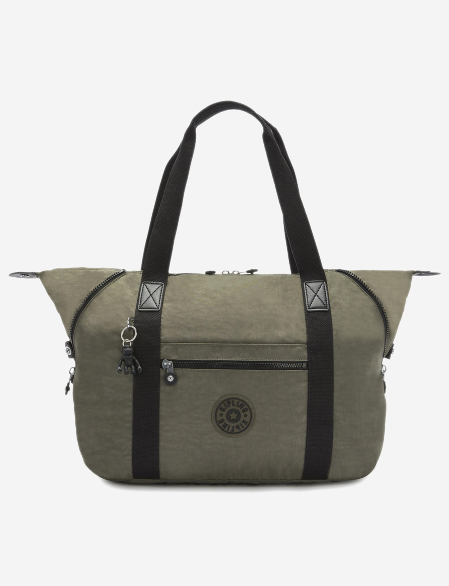 KIPLING Art M Green Moss Large tote 13405-88D