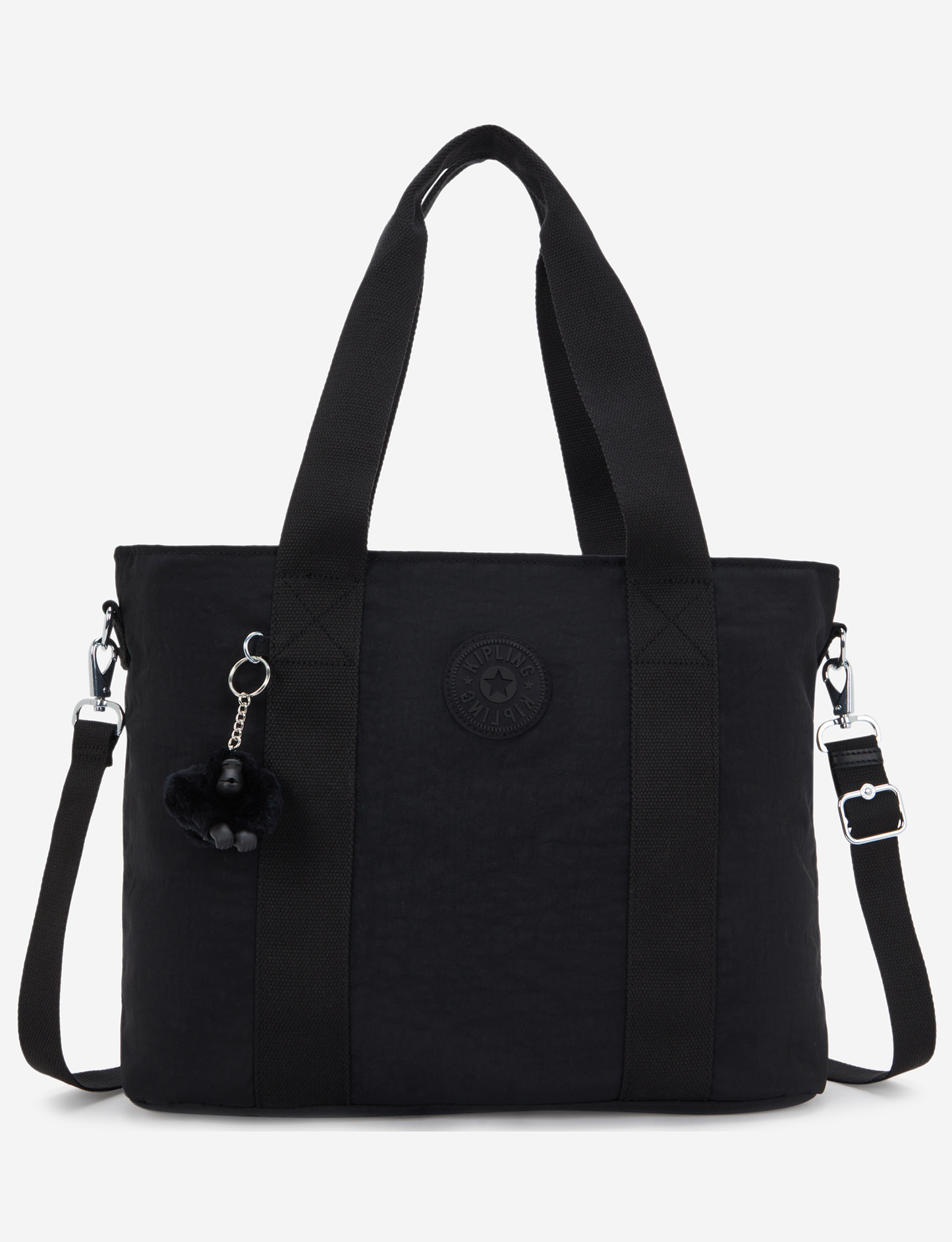 KIPLING Minta L Up Black Noir Large tote (with removable shoulderstrap) I8258-P39