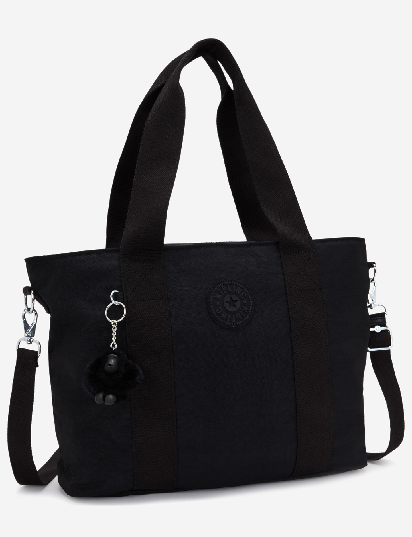 KIPLING Minta L Up Black Noir Large tote (with removable shoulderstrap) I8258-P39