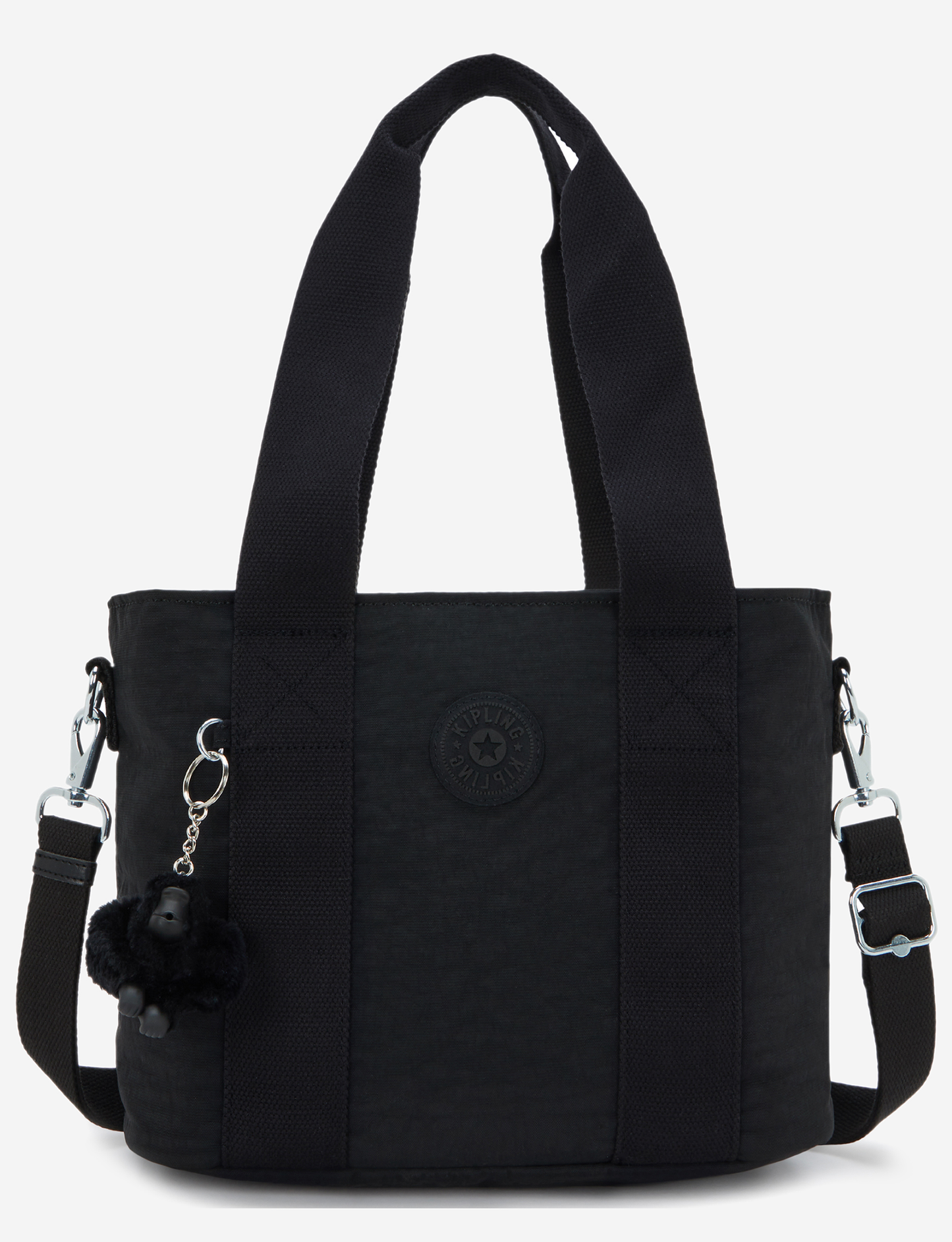 KIPLING Minta M Up Black Noir Medium tote (with removable shoulderstrap) I8642-P39