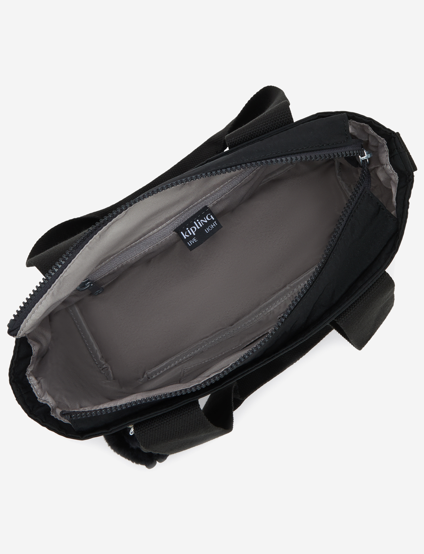 KIPLING Minta M Up Black Noir Medium tote (with removable shoulderstrap) I8642-P39