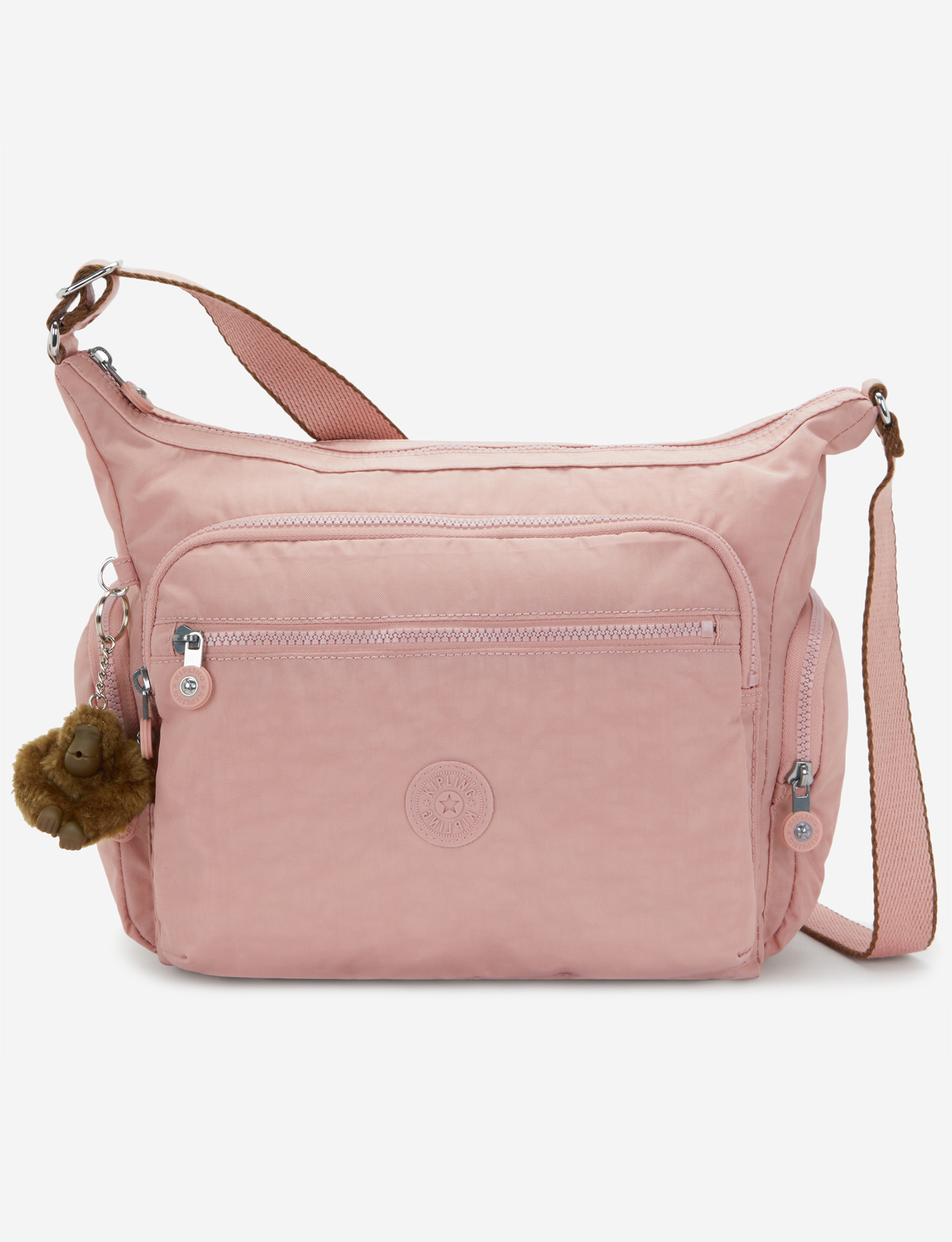 KIPLING Gabbie Memory Pink Large crossbody 15255-0PN