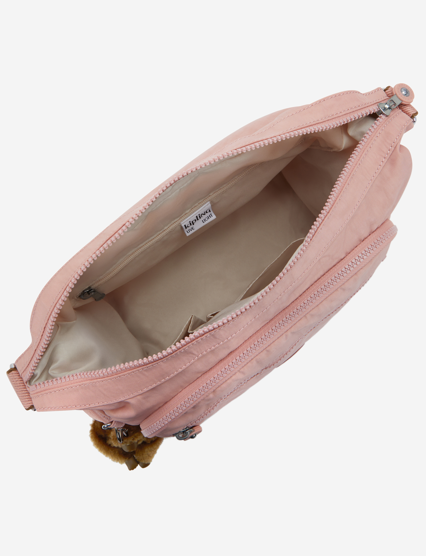 KIPLING Gabbie Memory Pink Large crossbody 15255-0PN