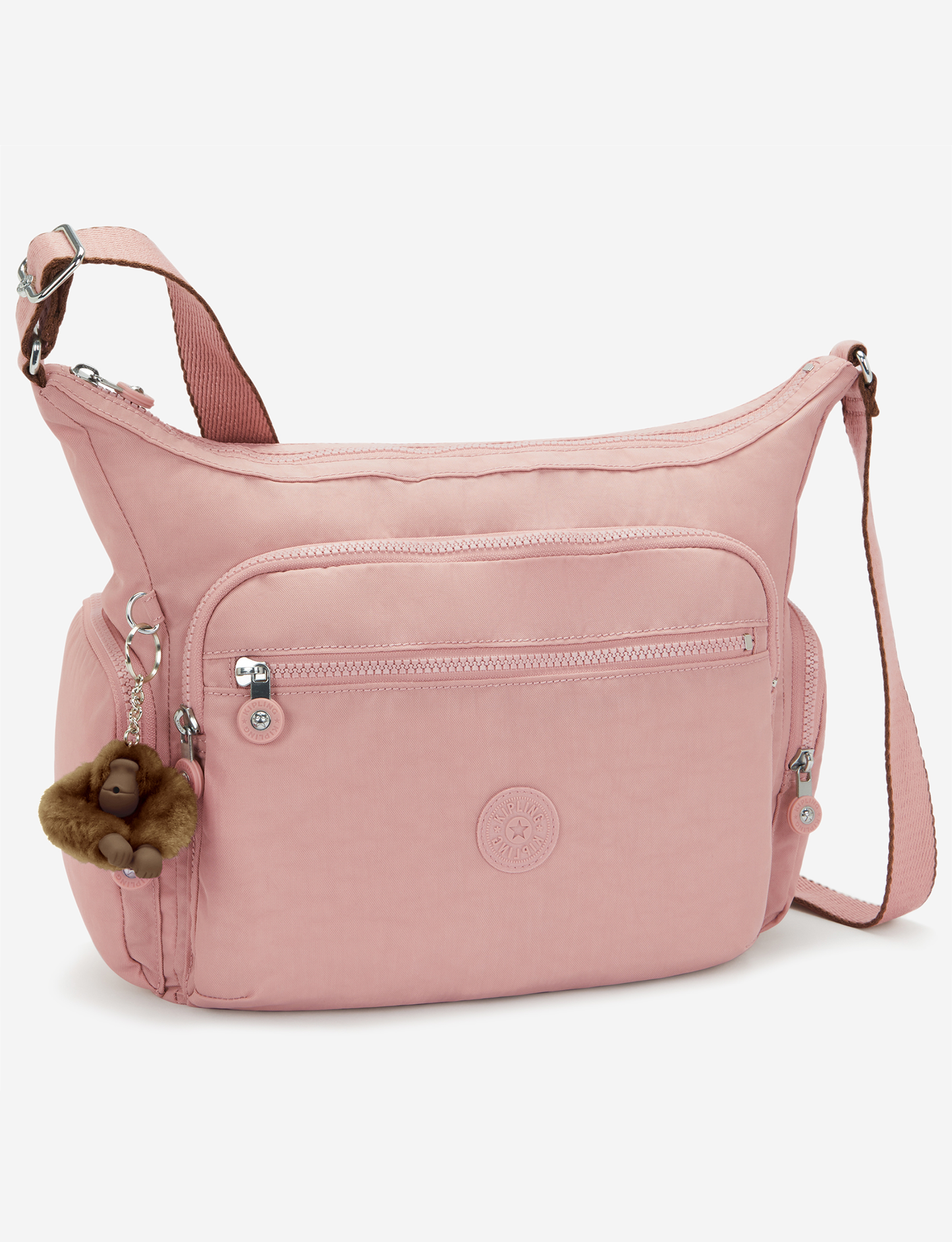 KIPLING Gabbie Memory Pink Large crossbody 15255-0PN