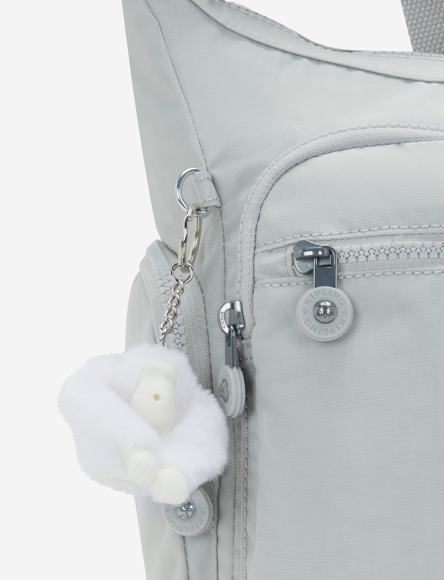 KIPLING Gabbie Easy Grey Large crossbody 15255-9RW