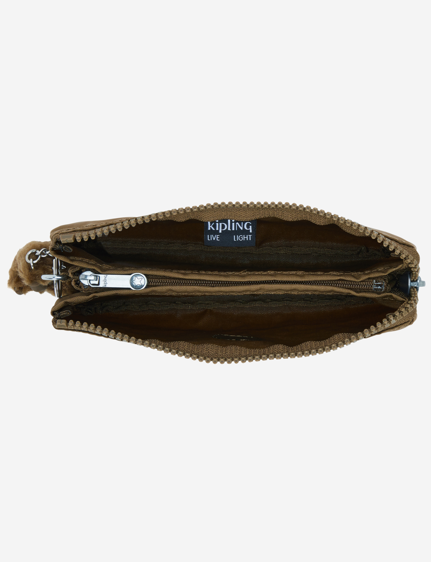 KIPLING Creativity L Smooth Khaki Large purse 13265-1NA