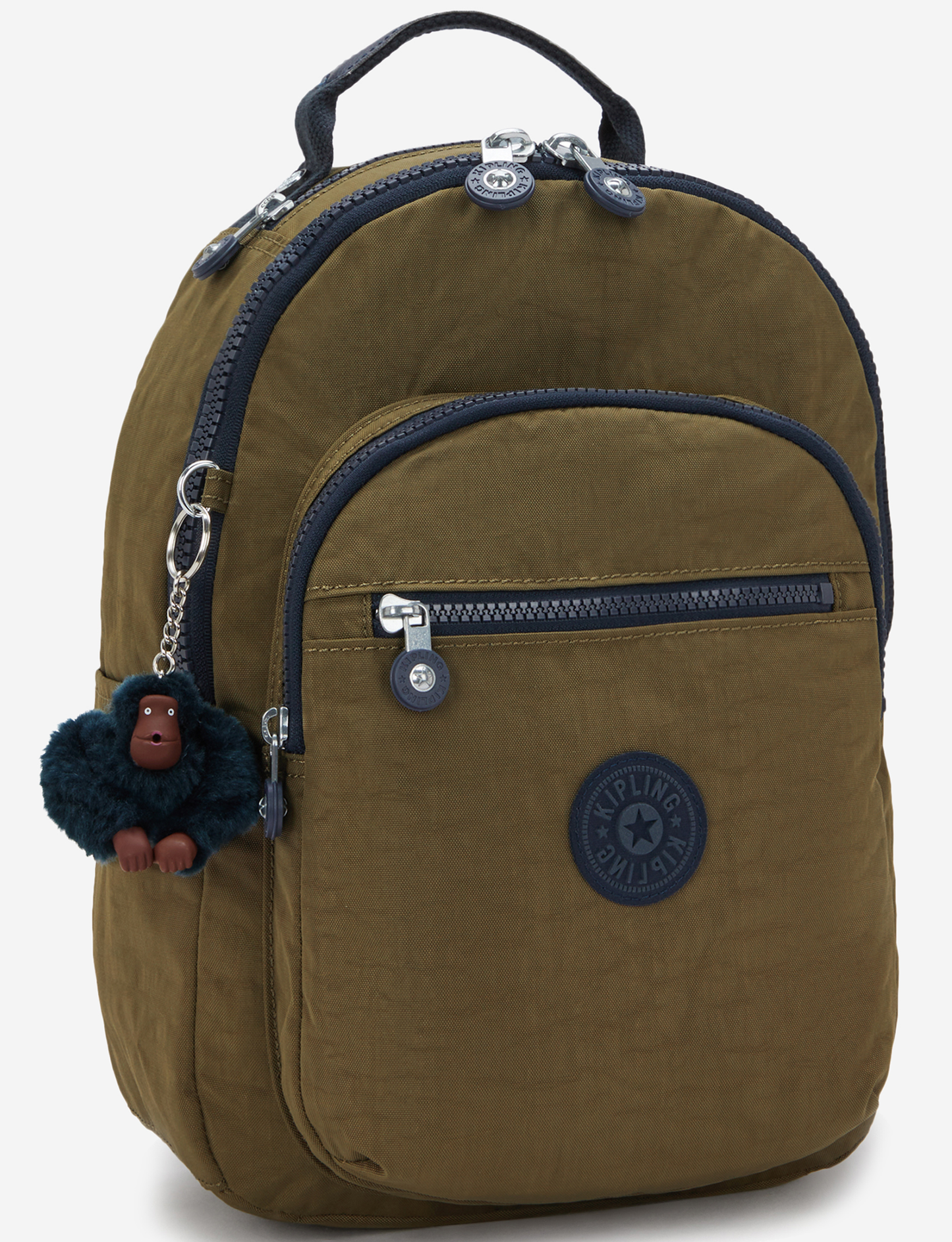 KIPLING Seoul S Treasure Green Small backpack (with tablet compartment) I4345-1HW