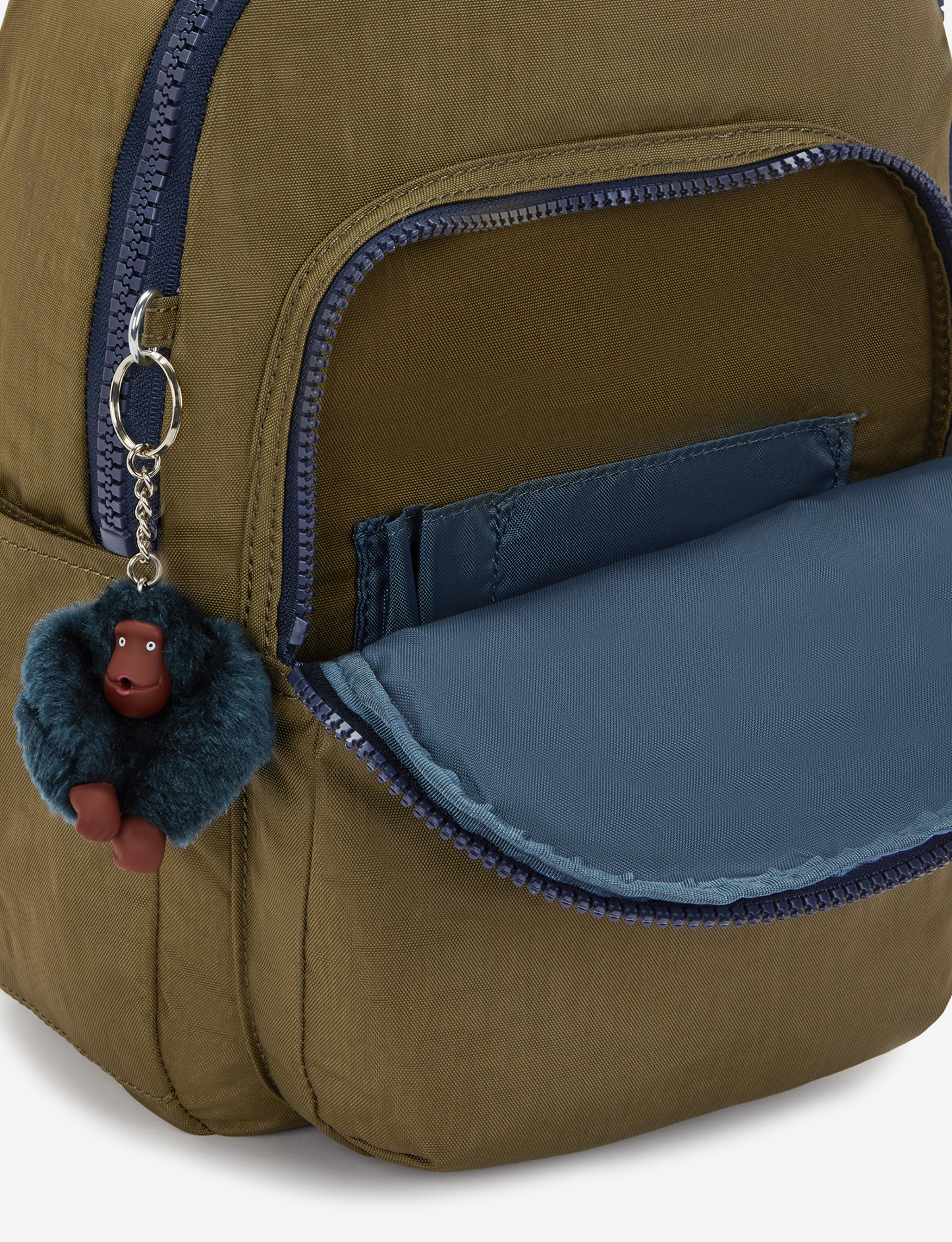 KIPLING Seoul S Treasure Green Small backpack (with tablet compartment) I4345-1HW