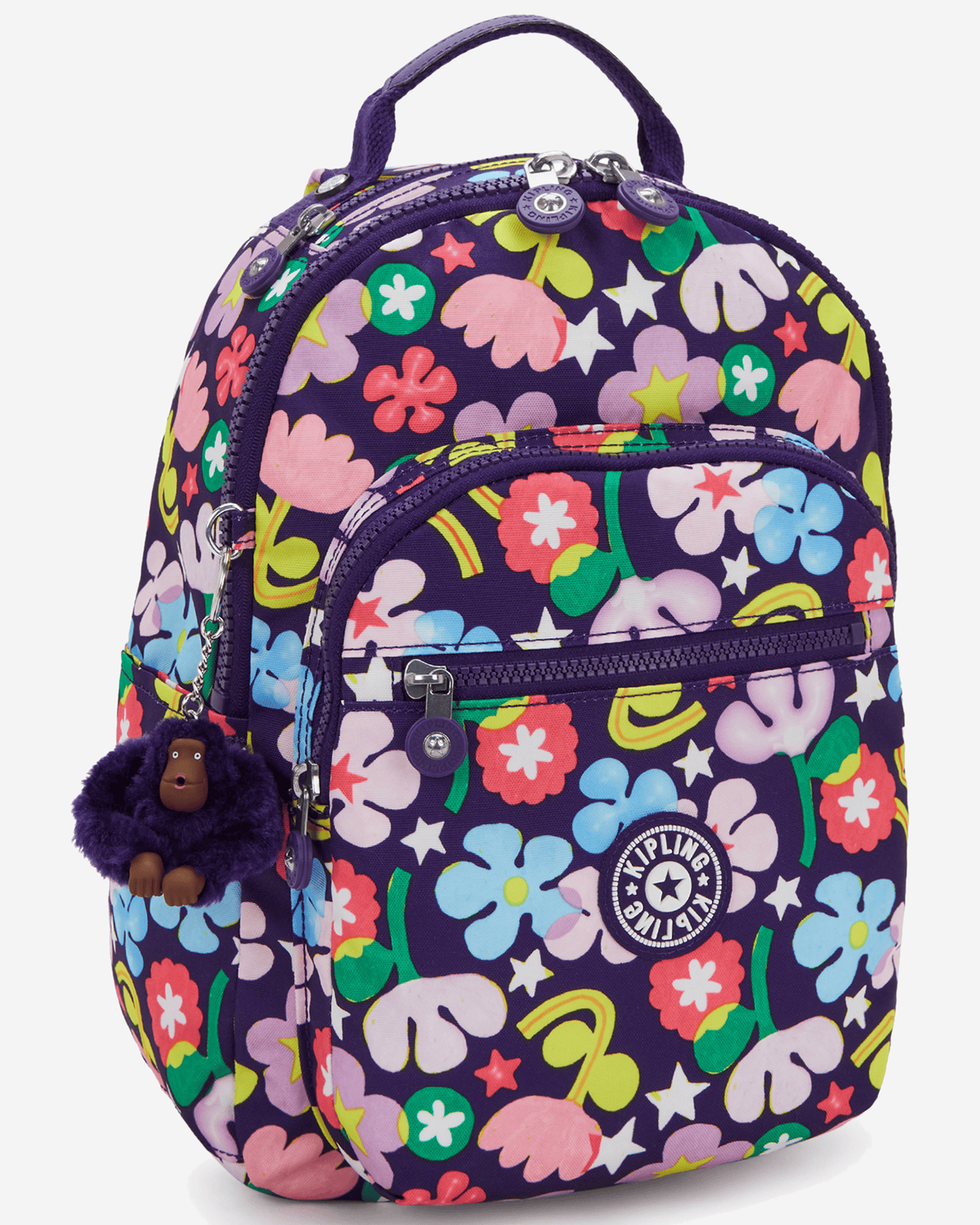 Kipling  Seoul S Fairy Flower Small Backpack (with Tablet Compartment) I5357-9MO