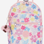 Kipling  Seoul S Flower Stamp Small Backpack (with Tablet Compartment) I5357-8EM