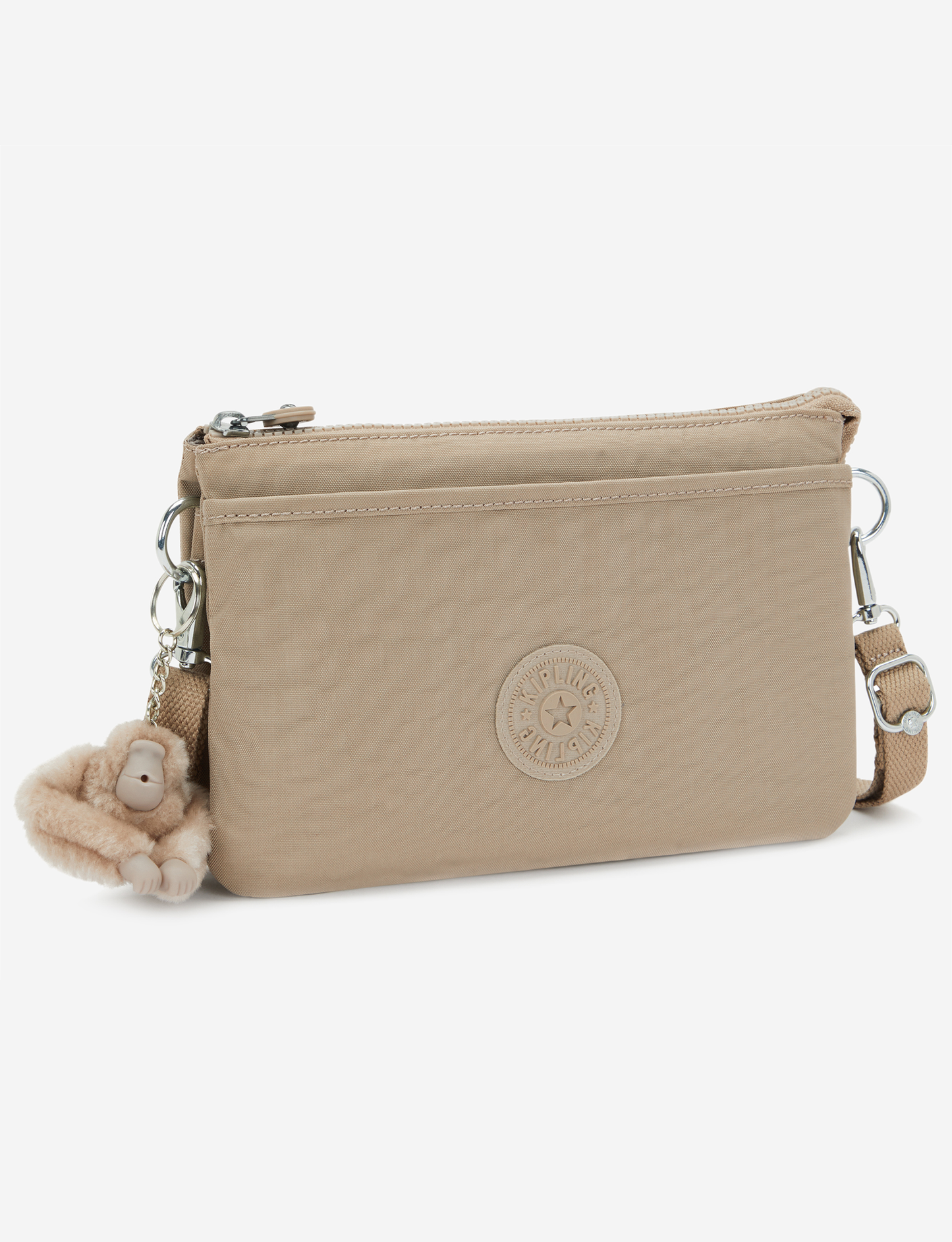 KIPLING Riri Soft Taupe Small crossbody (with removable shoulderstrap) I7590-4PW