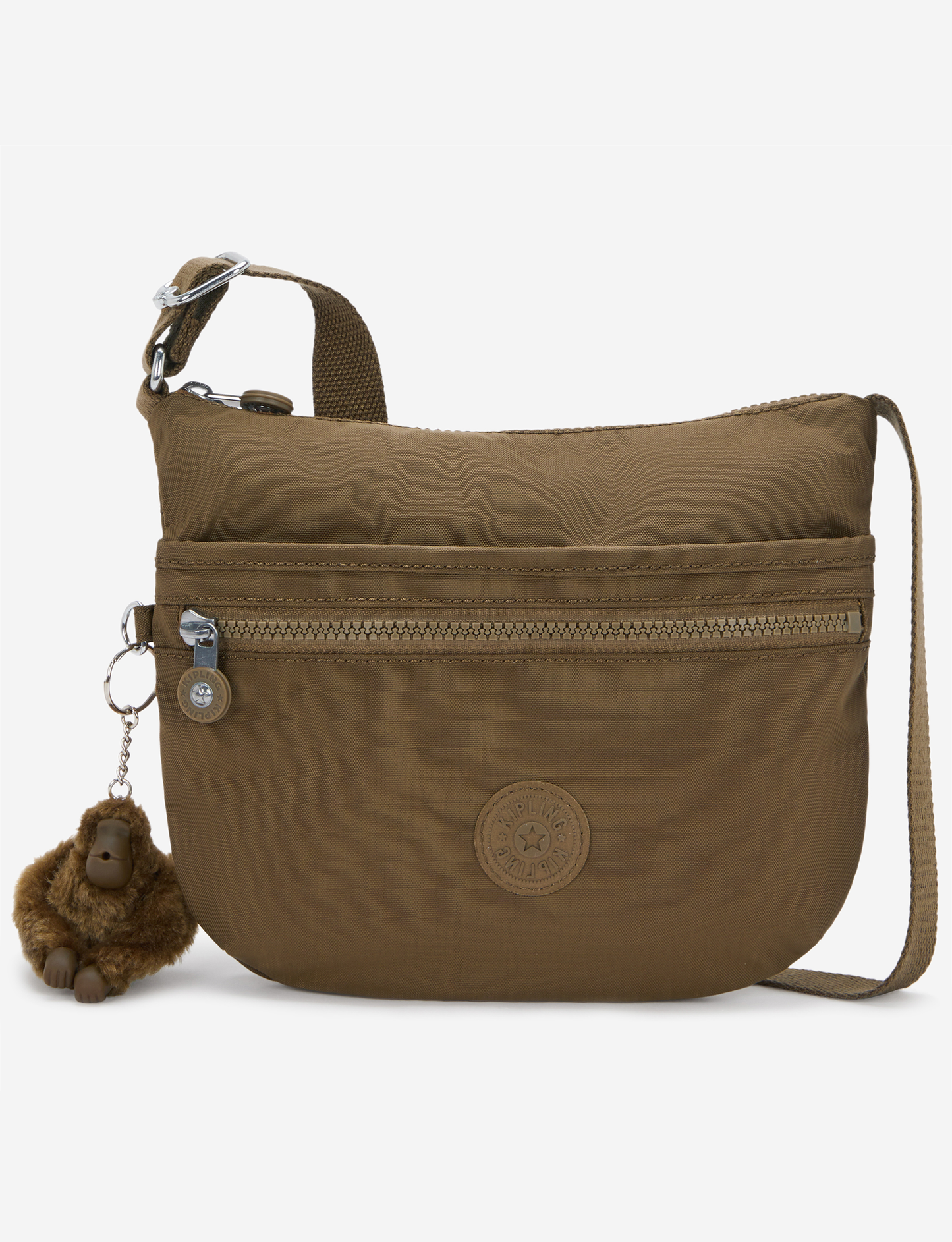 KIPLING Arto S Smooth Khaki Small crossbody 00070-1NA