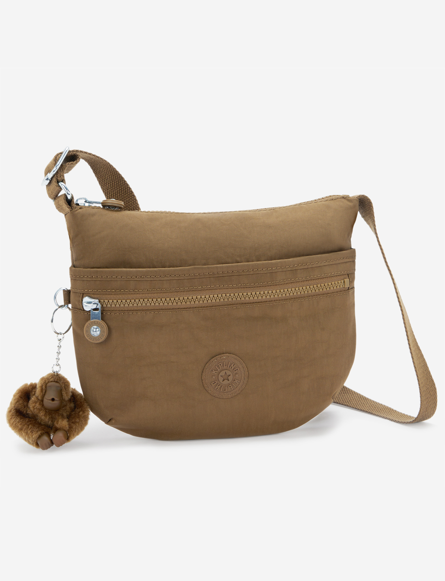 KIPLING Arto S Smooth Khaki Small crossbody 00070-1NA