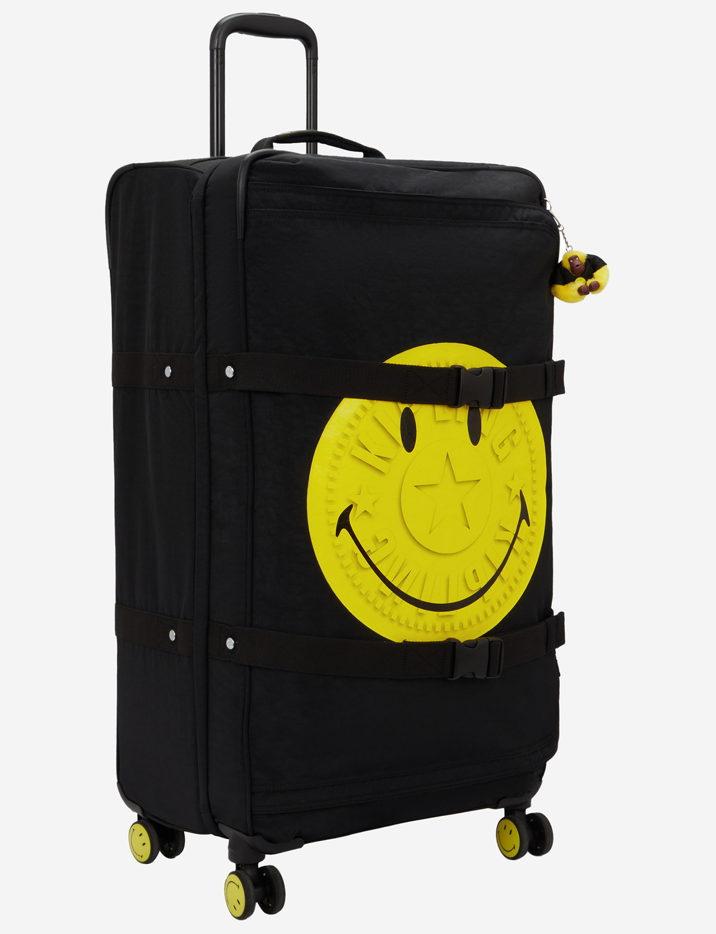 KIPLING Spontaneous L Yell Fun Black Large wheeled luggage I9617-1KS